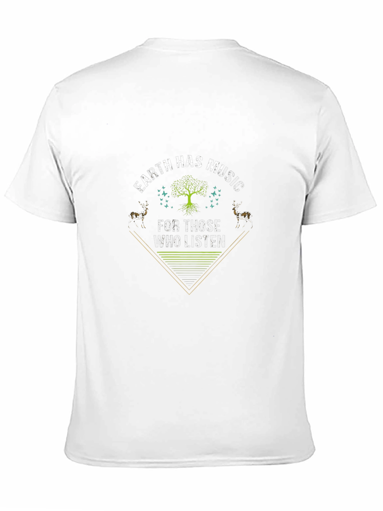 Earth Has Music T-Shirt - Nature Inspired Graphic Tee