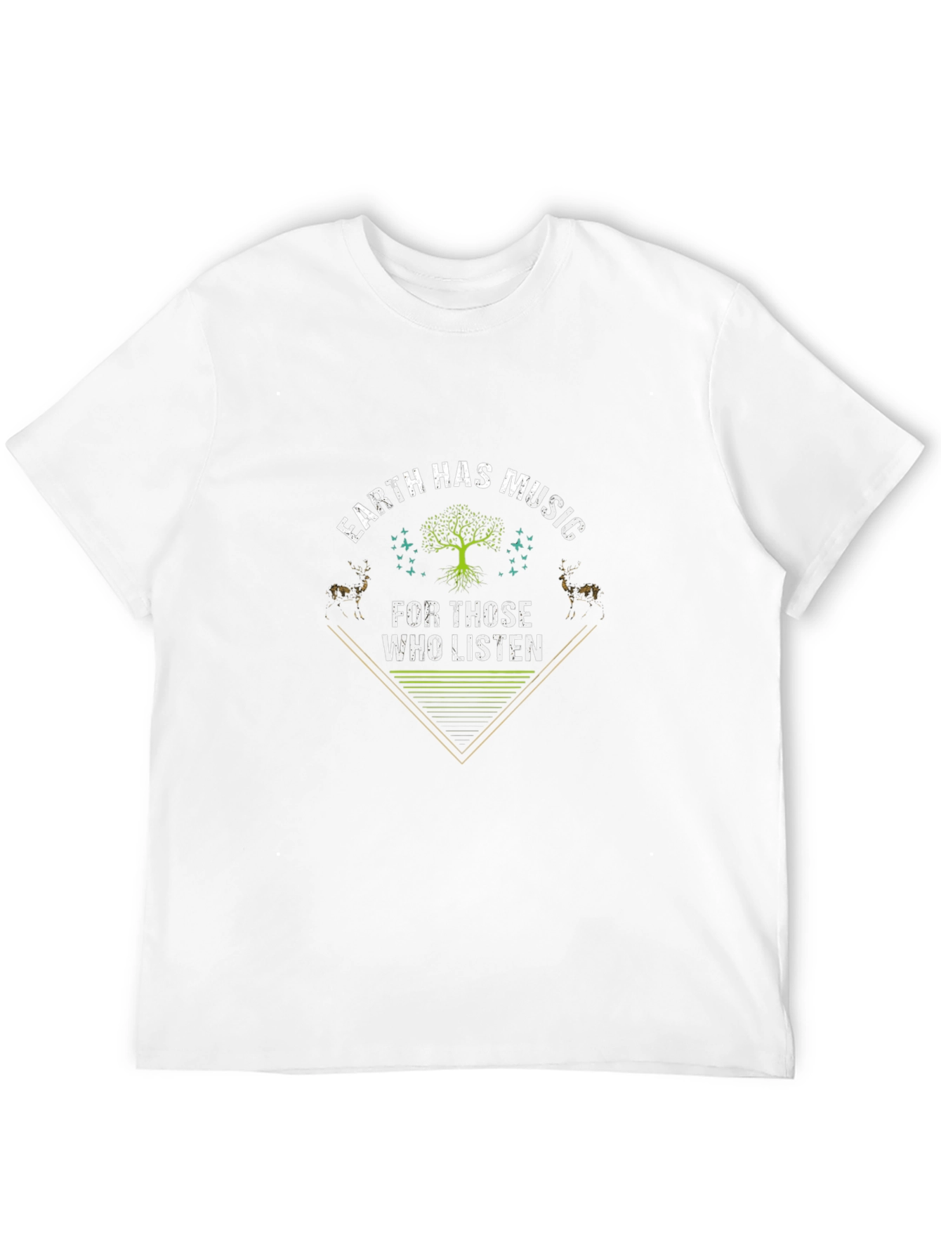 Earth Has Music T-Shirt - Nature Inspired Graphic Tee