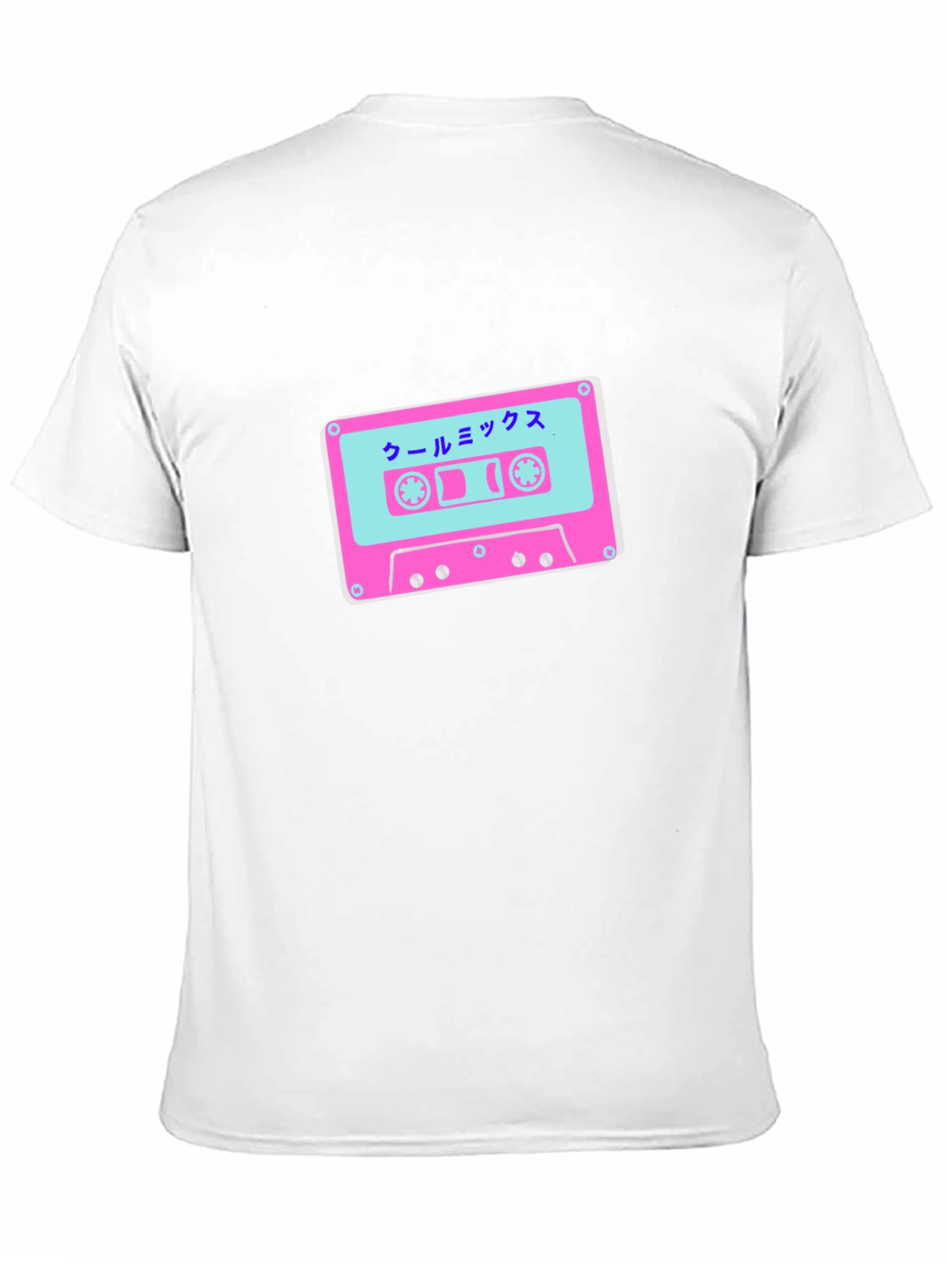 Retro Cassette Tape Graphic Tee - Cool Mix