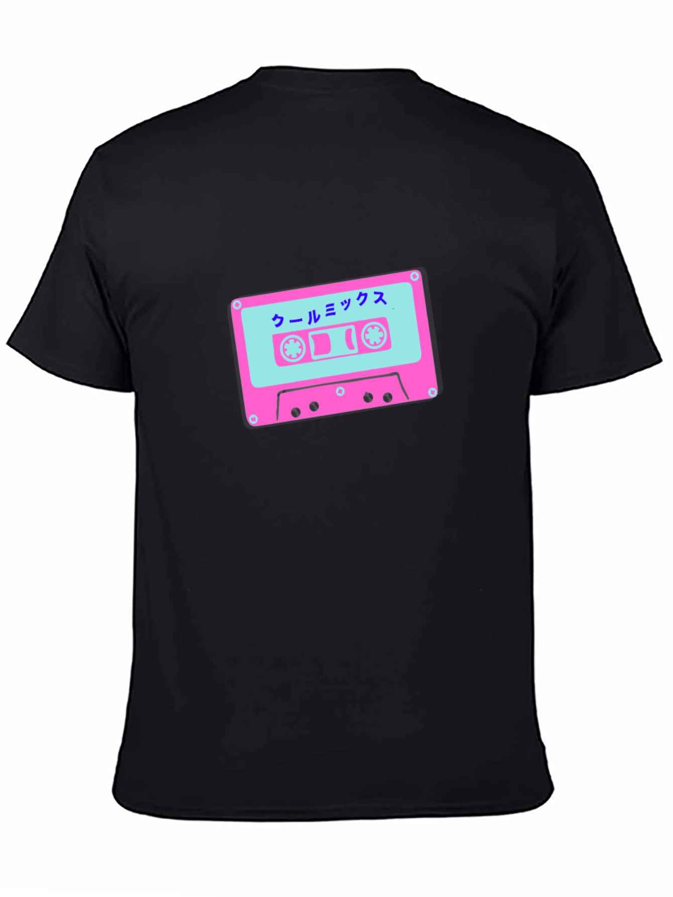 Retro Cassette Tape Graphic Tee - Cool Mix