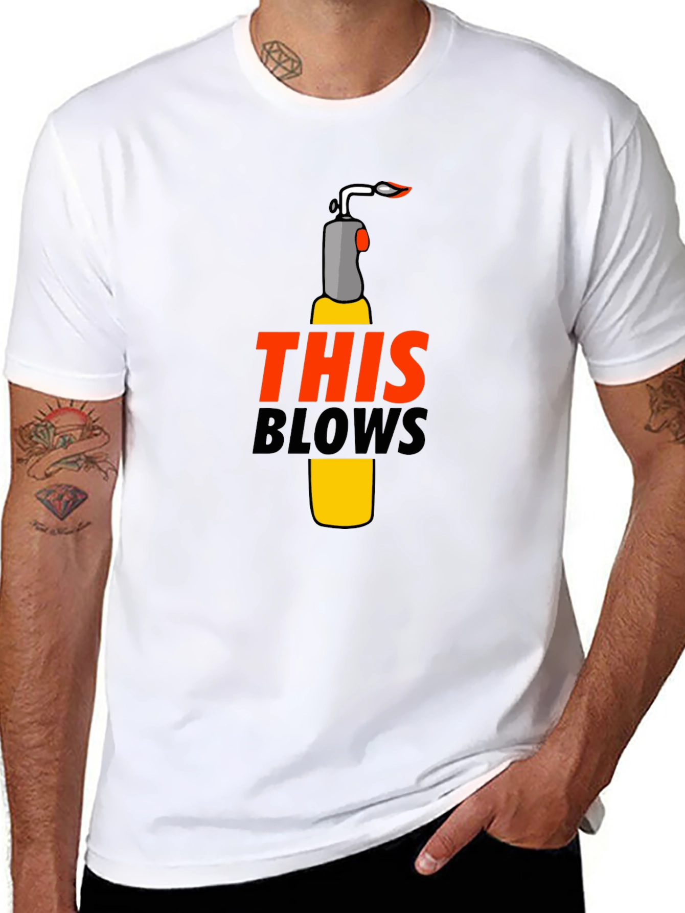 This Blows T-Shirt - Funny Graphic Tee