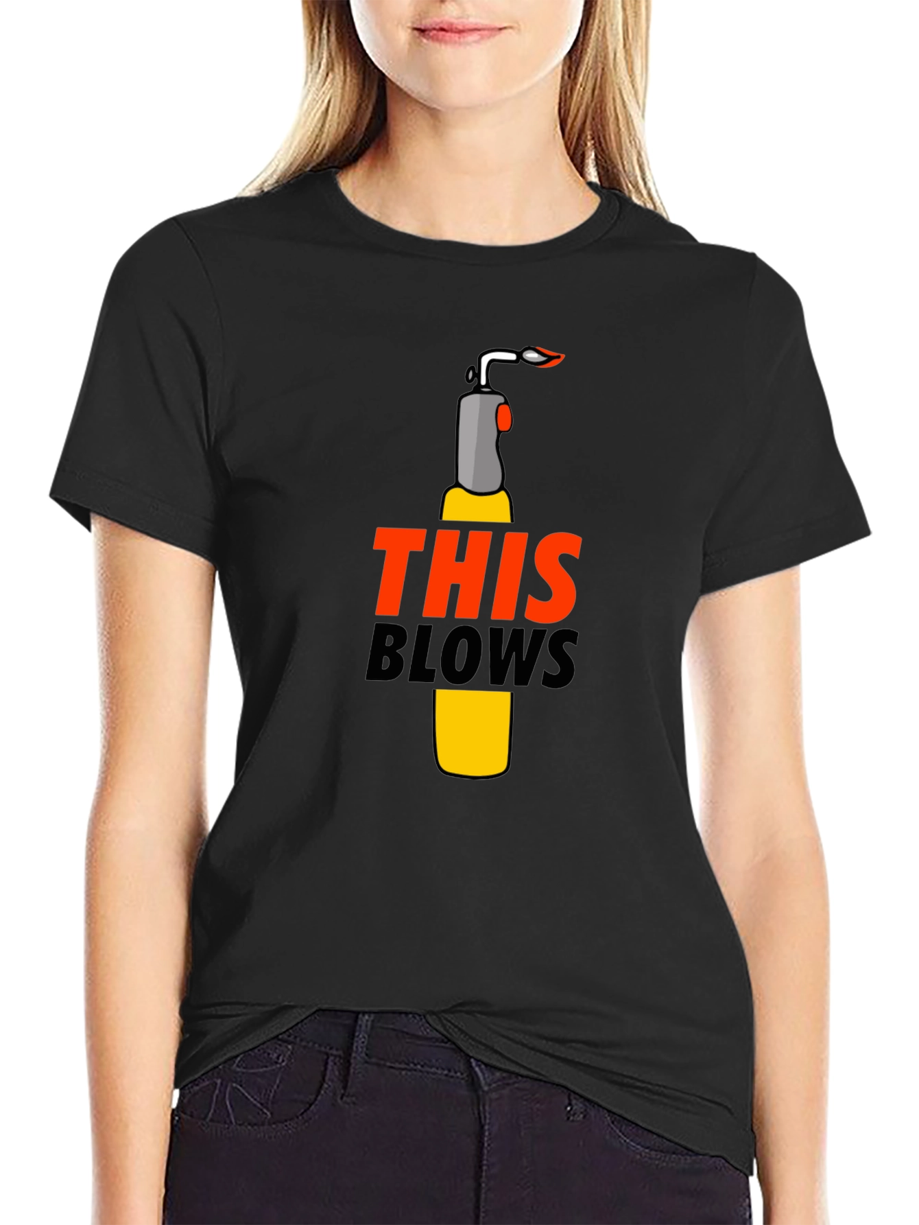 This Blows T-Shirt - Funny Graphic Tee