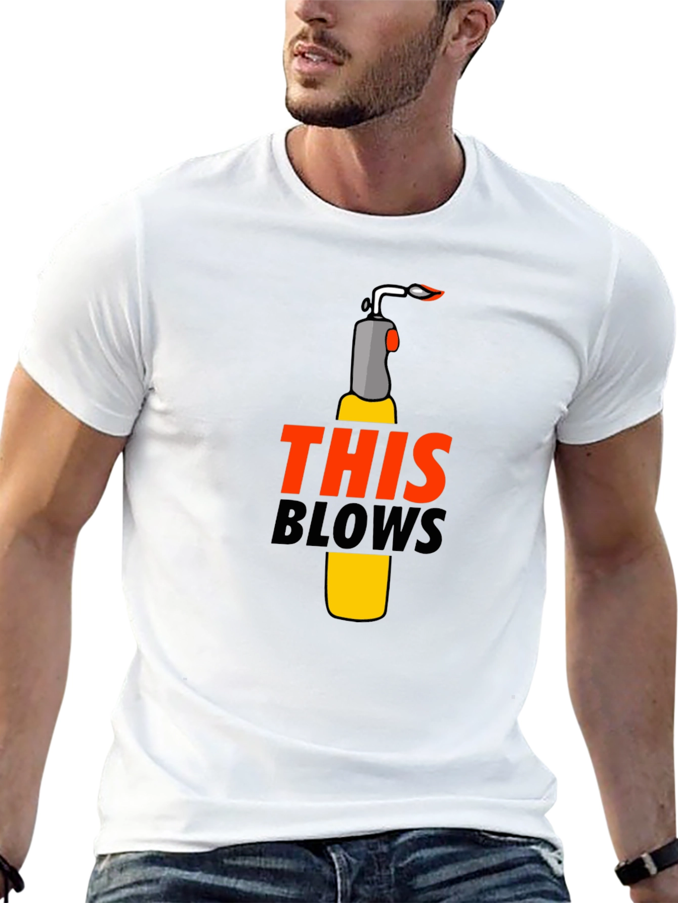 This Blows T-Shirt - Funny Graphic Tee