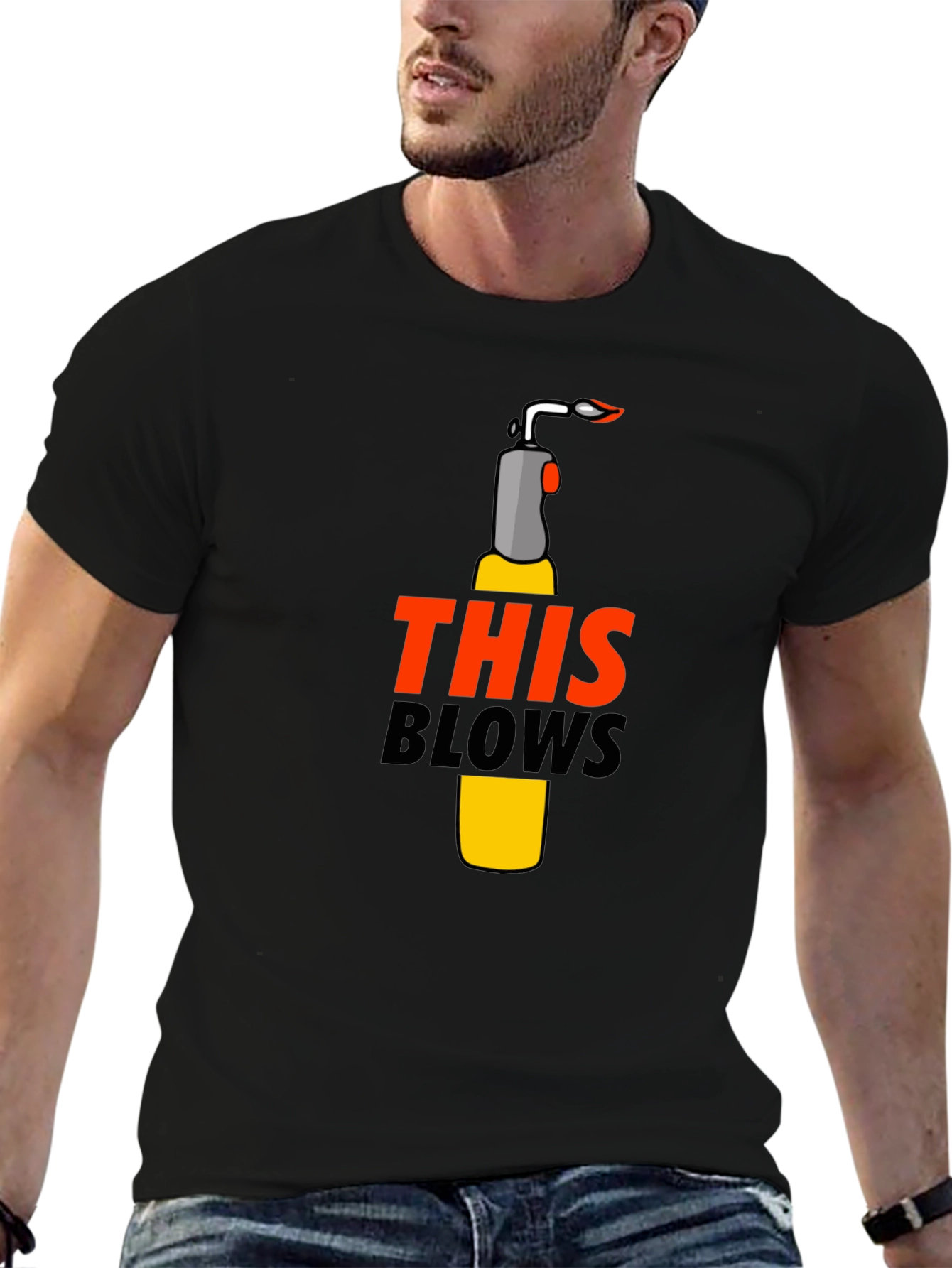 This Blows T-Shirt - Funny Graphic Tee
