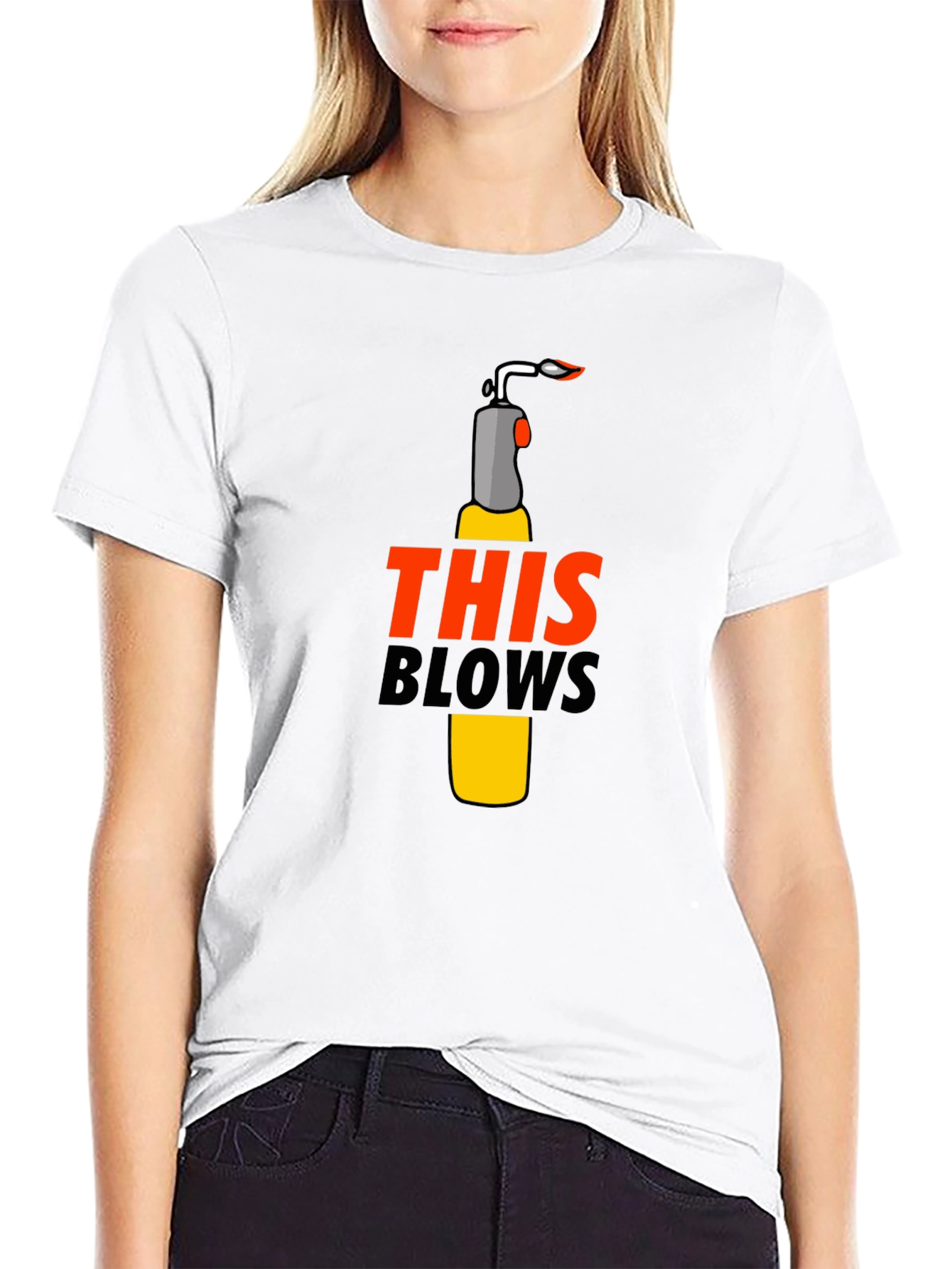 This Blows T-Shirt - Funny Graphic Tee