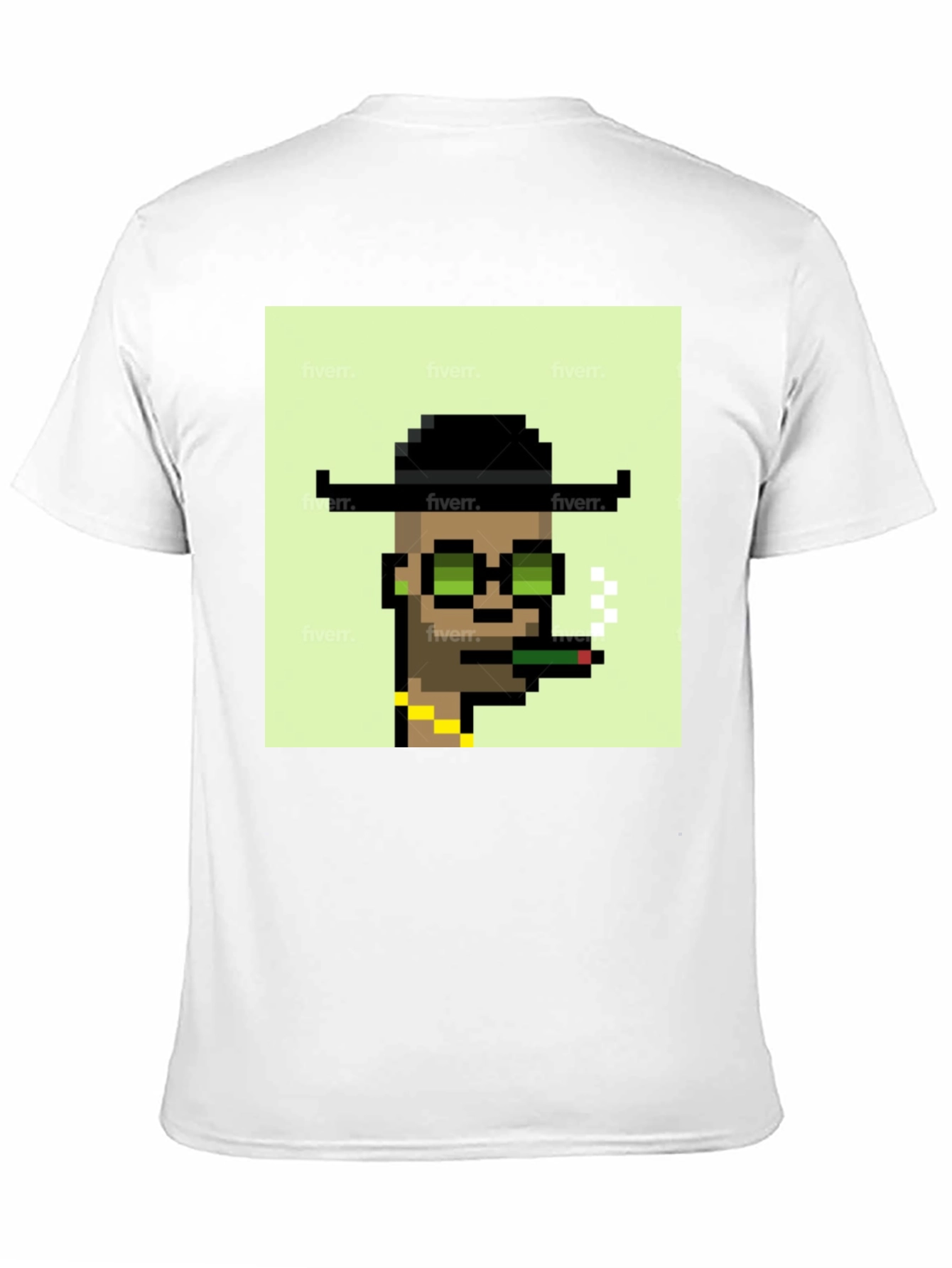 Pixel Art T-Shirt - Crypto Punk Inspired Design