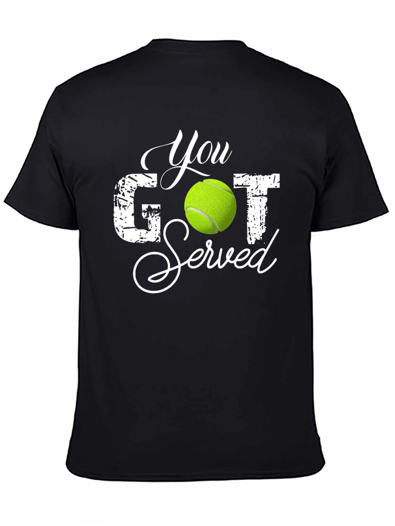 You Got Served Tennis T-Shirt - Black