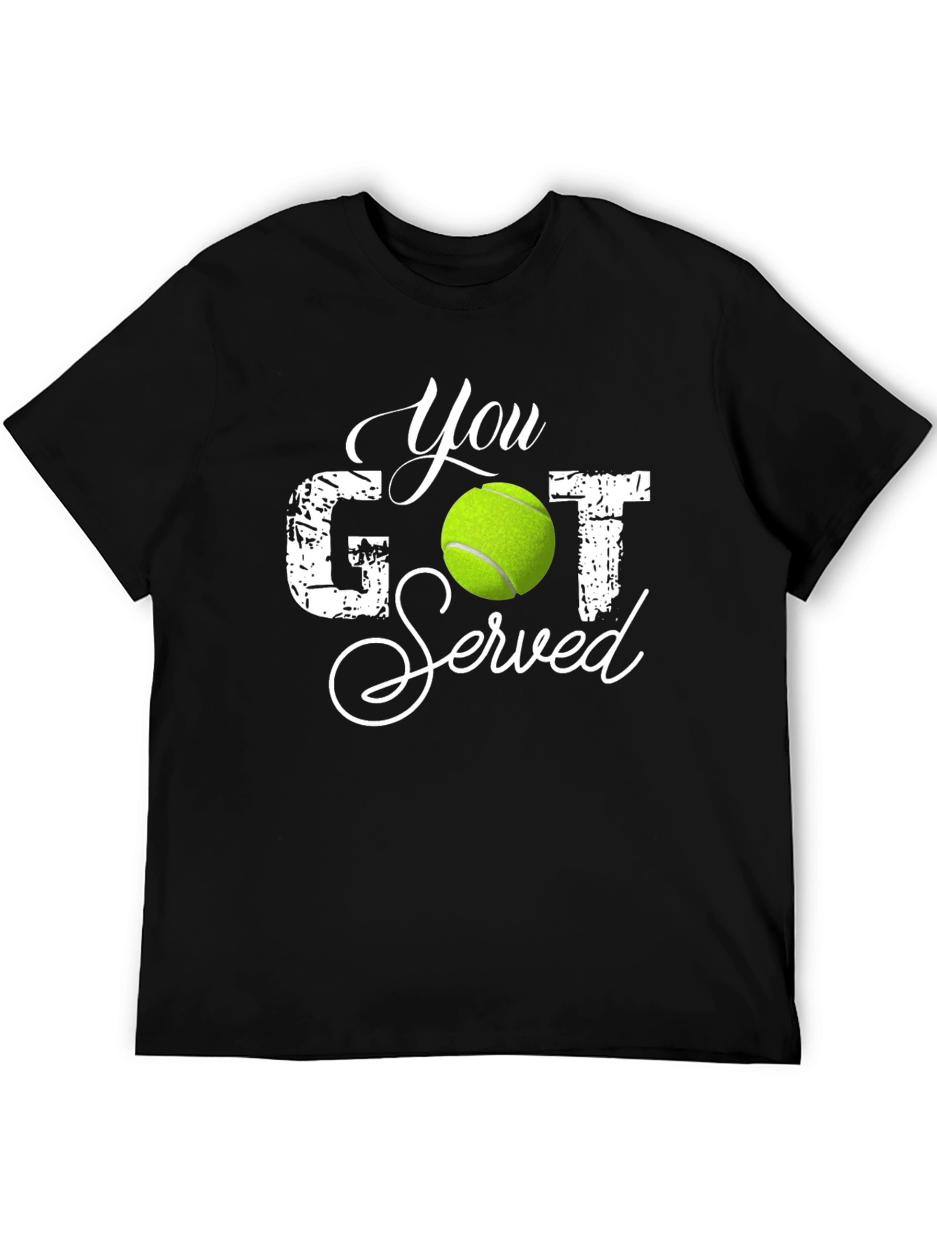You Got Served Tennis T-Shirt - Black