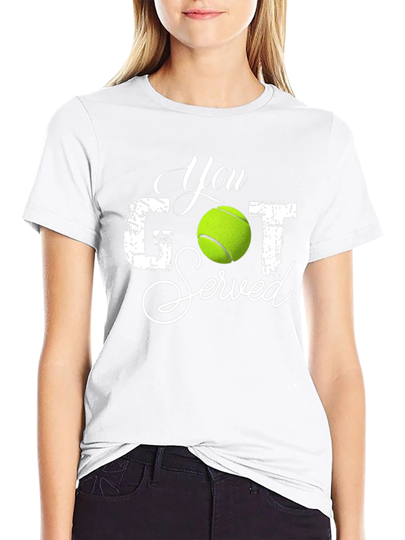 You Got Served Tennis T-Shirt - Black
