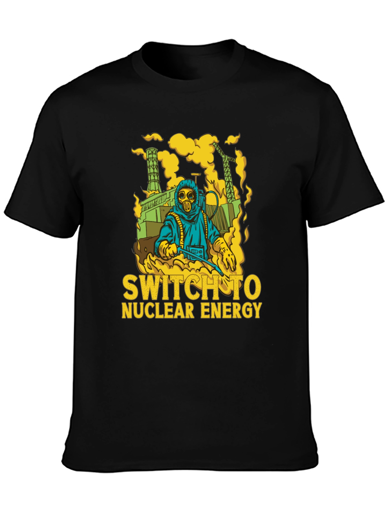 Switch to Nuclear Energy T-Shirt - Graphic Print