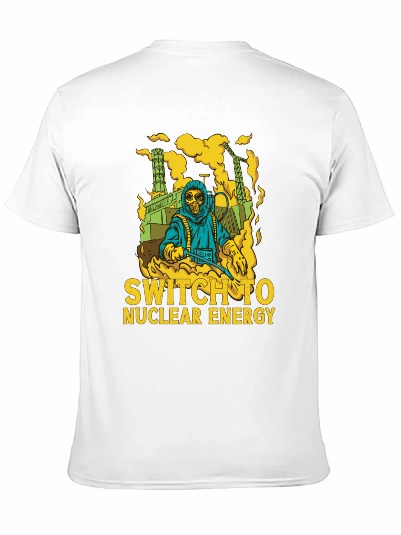 Switch to Nuclear Energy T-Shirt - Graphic Print