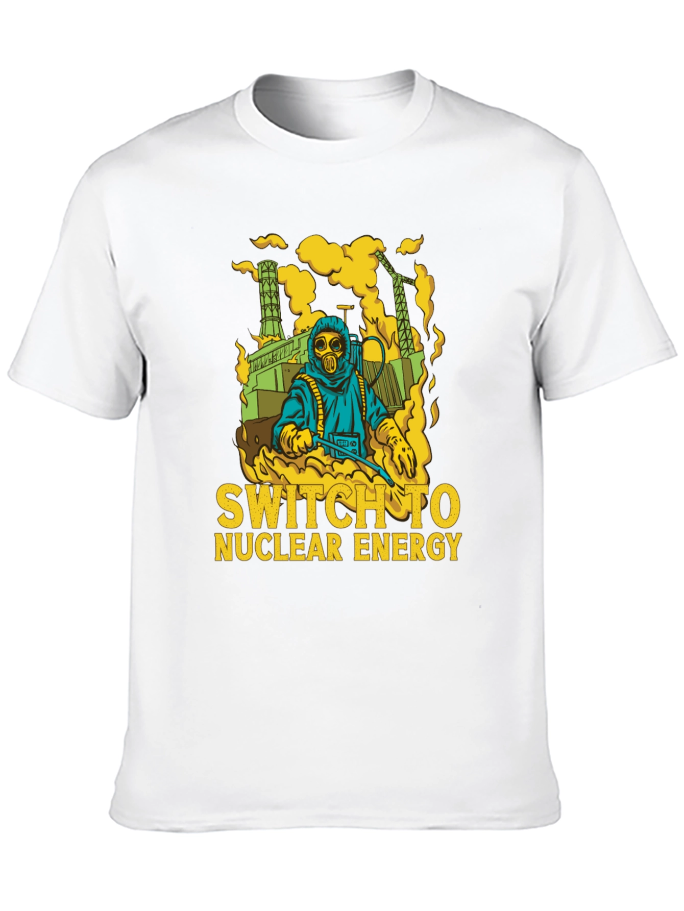 Switch to Nuclear Energy T-Shirt - Graphic Print
