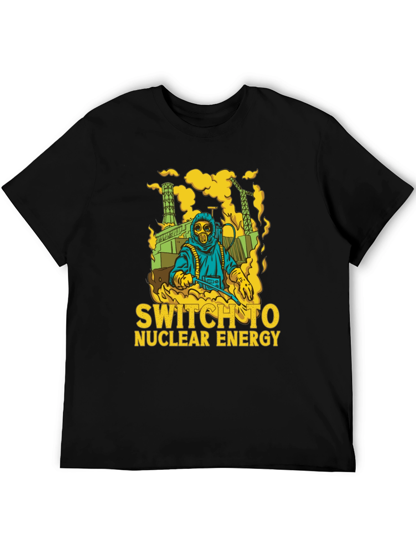 Switch to Nuclear Energy T-Shirt - Graphic Print