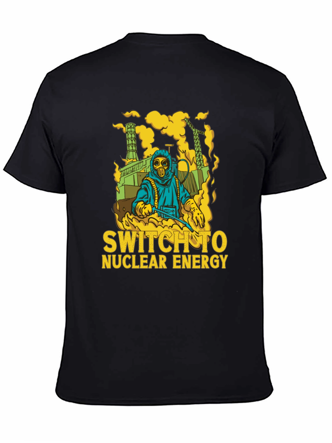 Switch to Nuclear Energy T-Shirt - Graphic Print