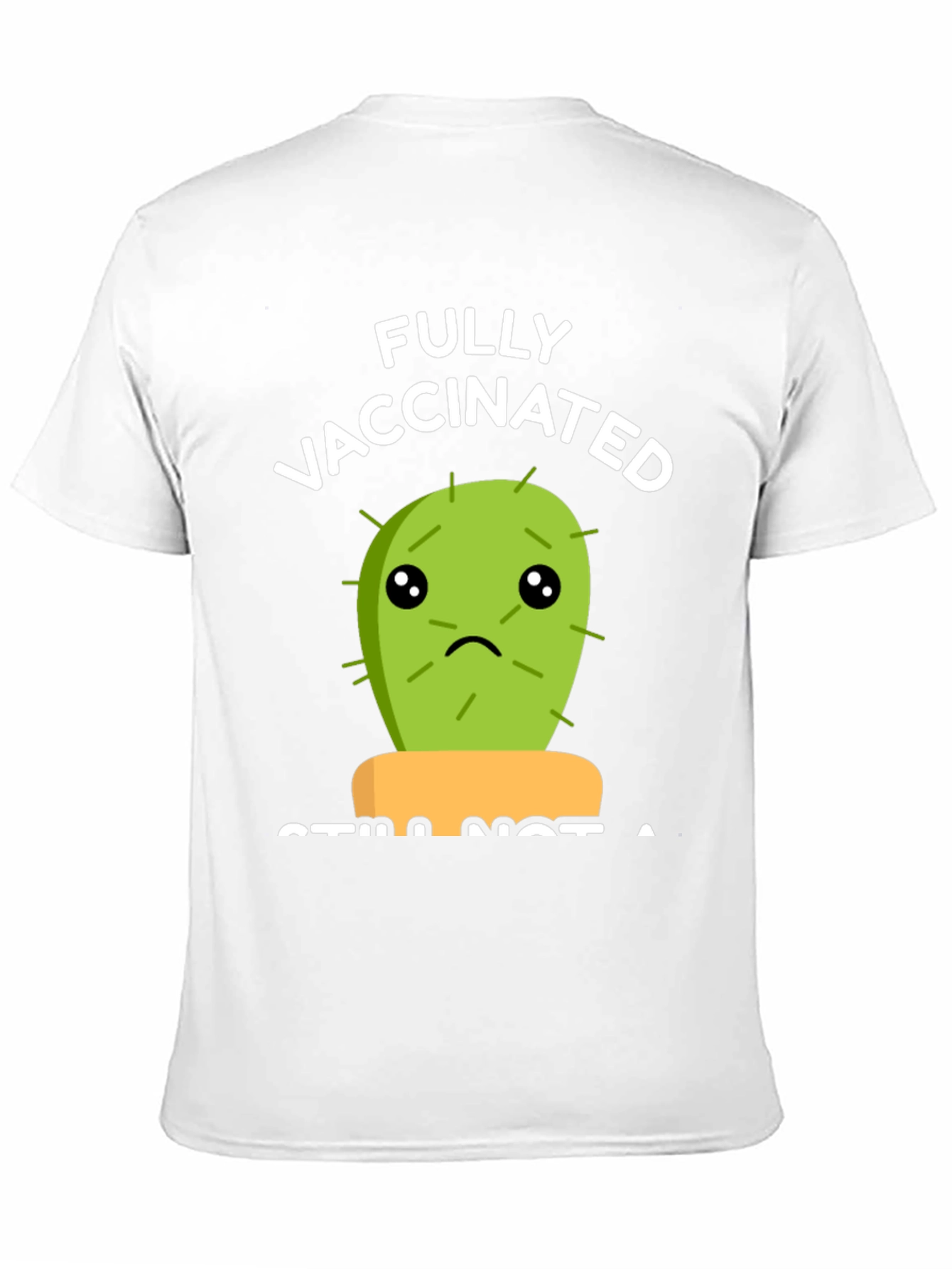 Fully Vaccinated Cactus Graphic Tee