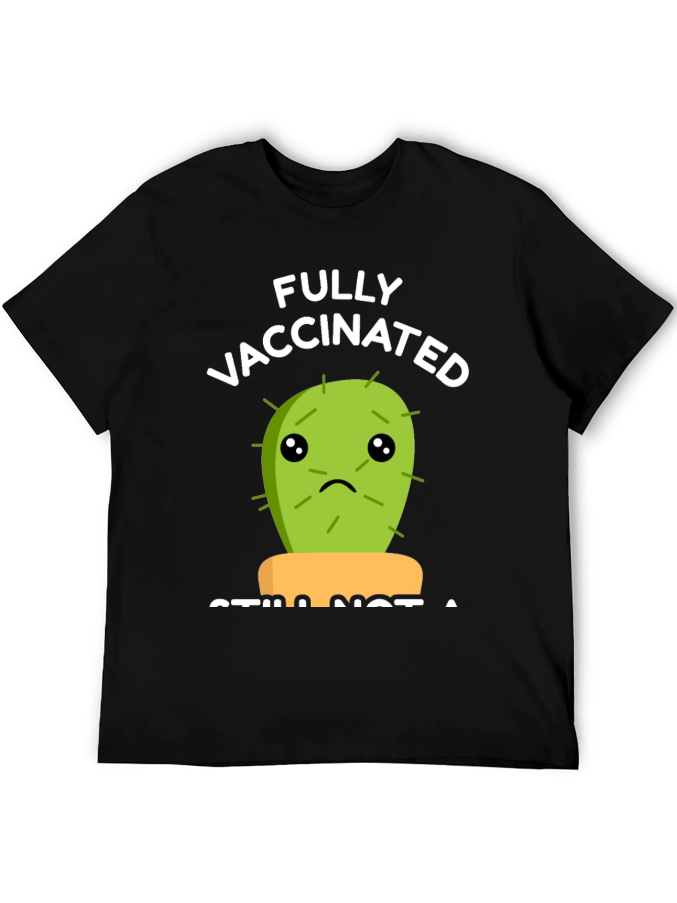 Fully Vaccinated Cactus Graphic Tee