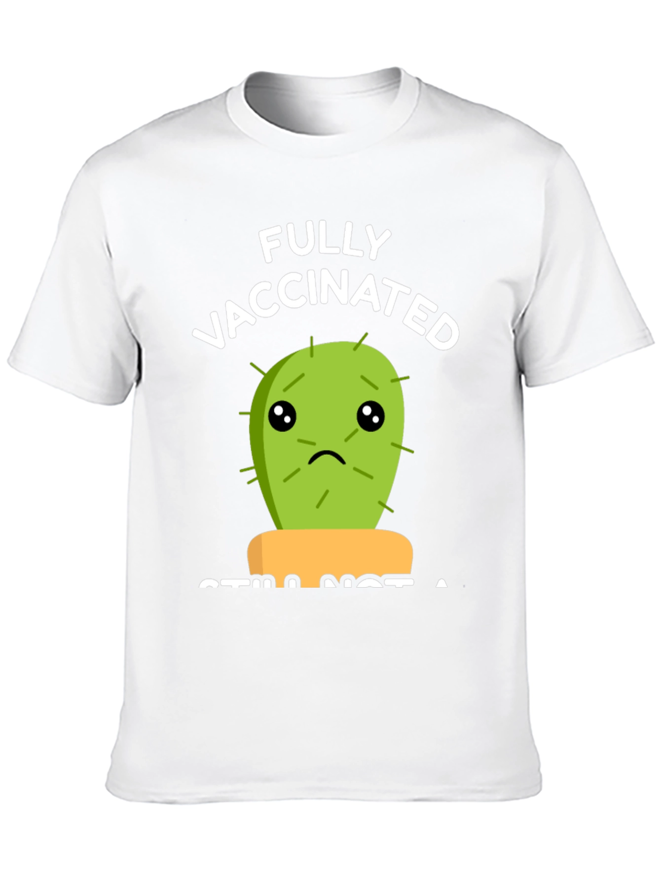 Fully Vaccinated Cactus Graphic Tee