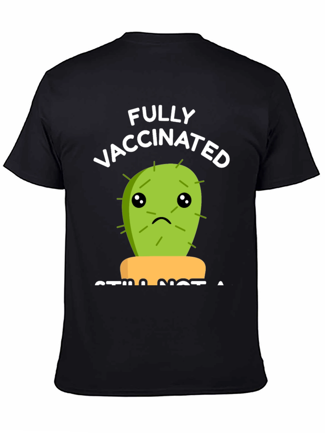 Fully Vaccinated Cactus Graphic Tee