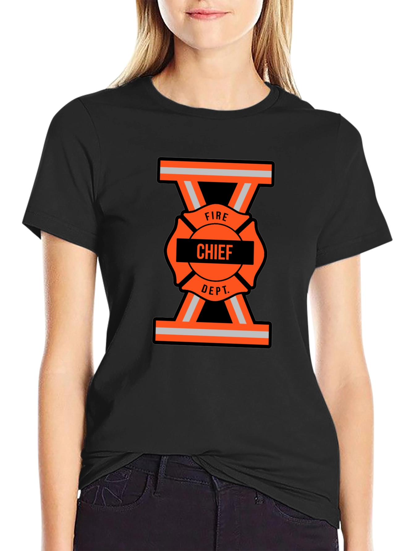 Fire Chief Dept. Graphic T-Shirt