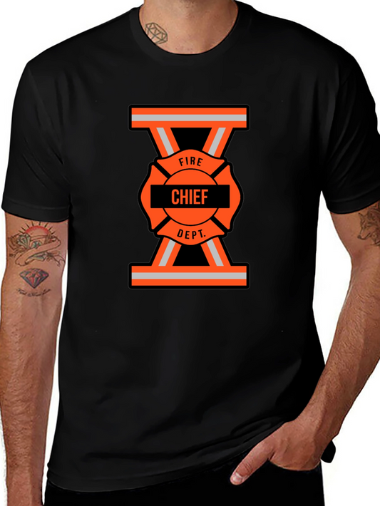 Fire Chief Dept. Graphic T-Shirt