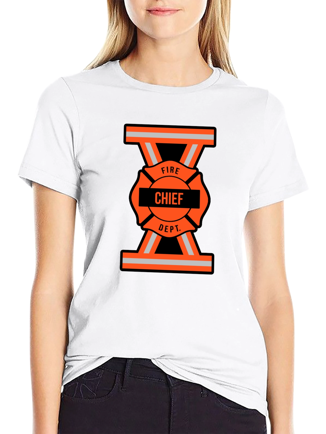 Fire Chief Dept. Graphic T-Shirt