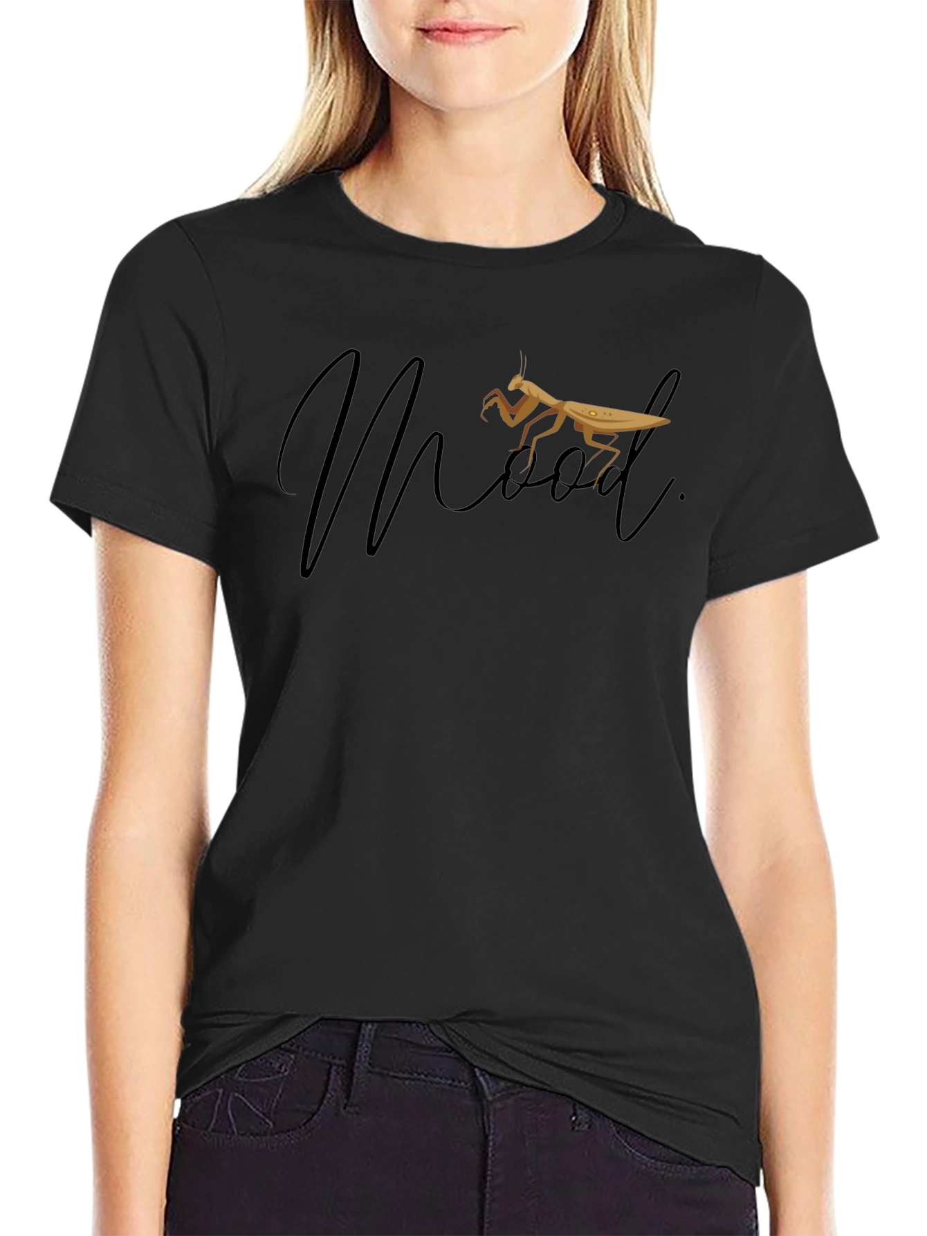 Mood Praying Mantis Graphic T-Shirt