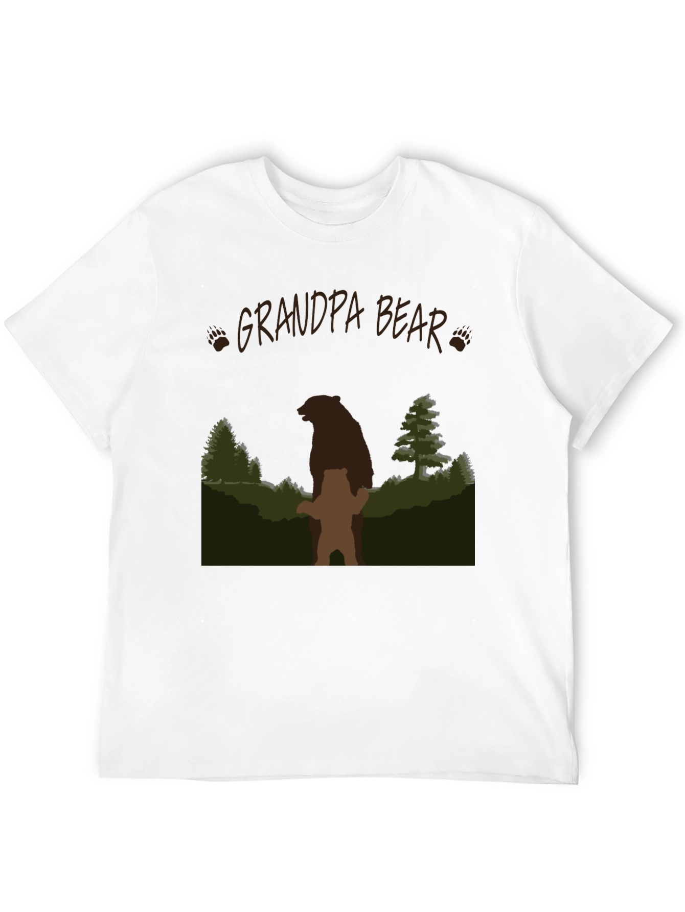 Grandpa Bear T-Shirt - Fathers Day Gift