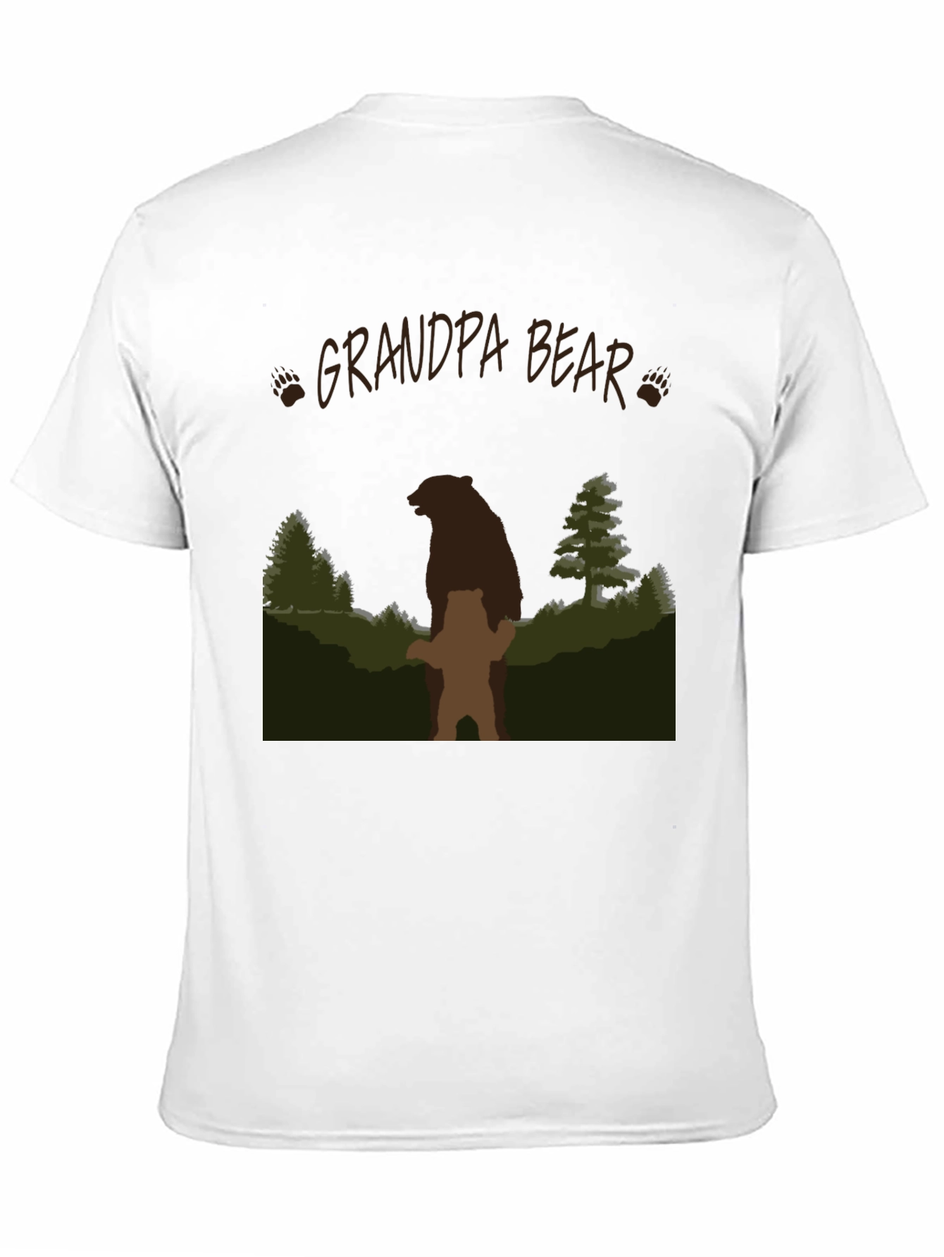 Grandpa Bear T-Shirt - Fathers Day Gift
