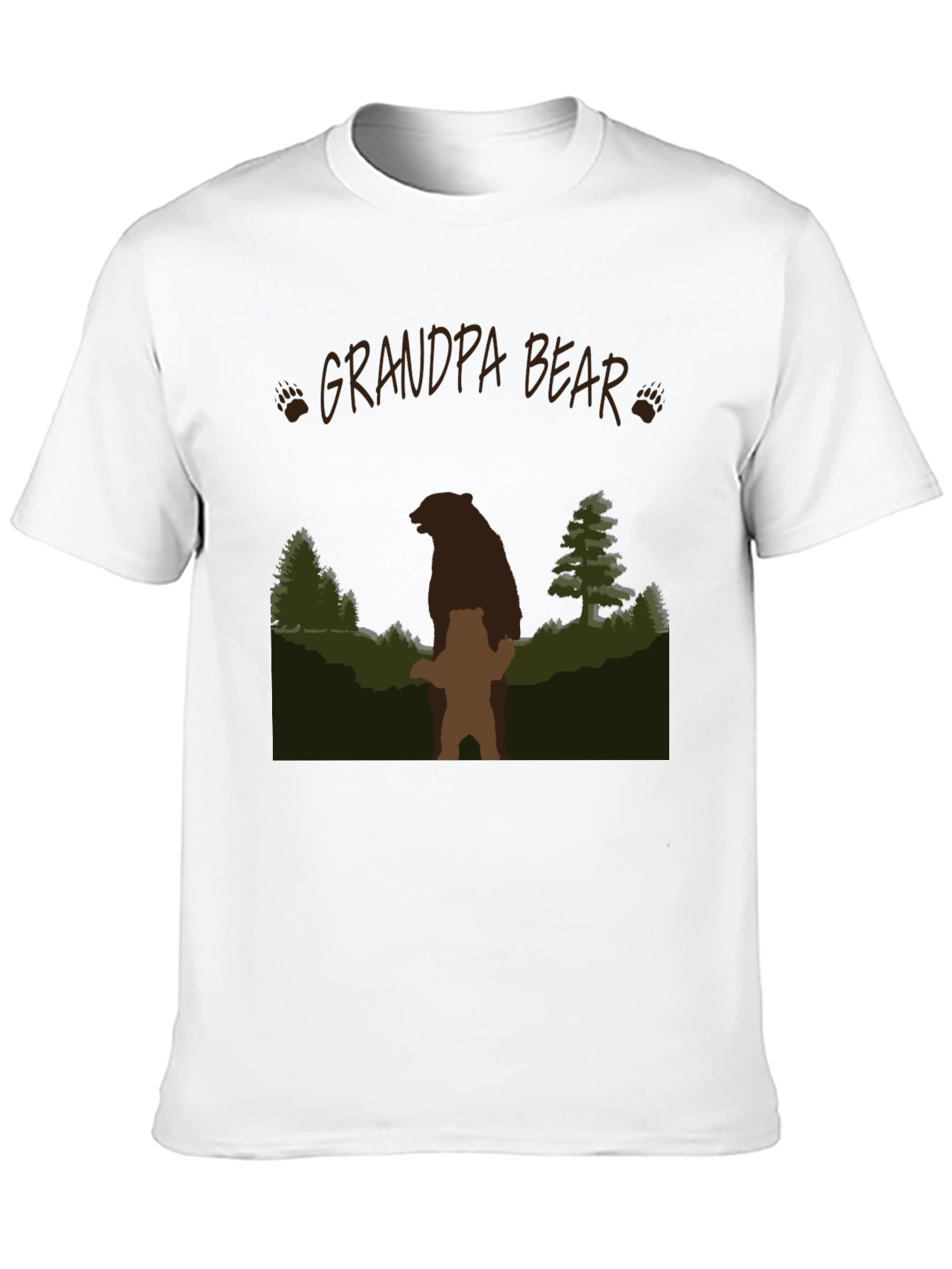 Grandpa Bear T-Shirt - Fathers Day Gift