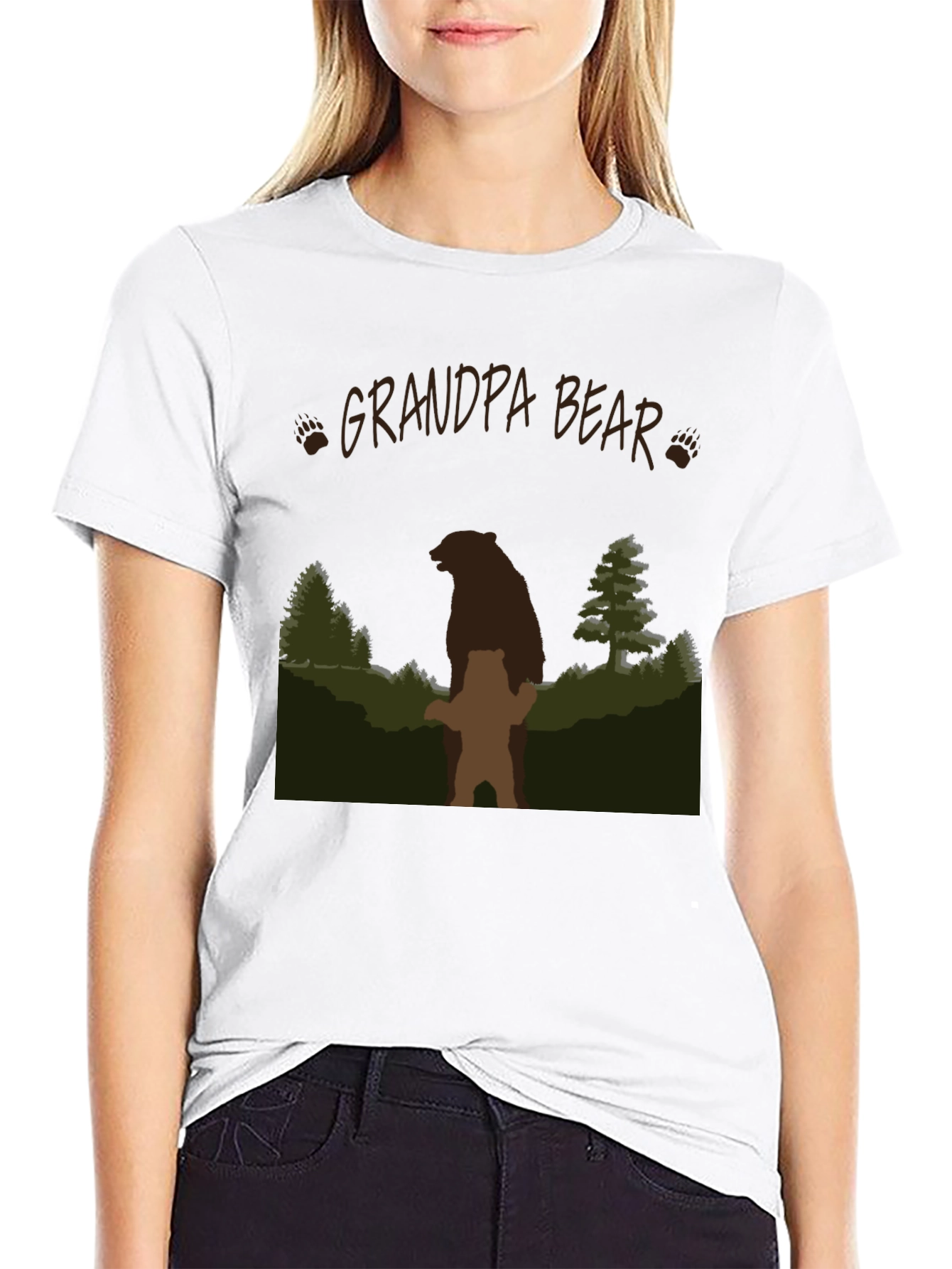 Grandpa Bear T-Shirt - Fathers Day Gift