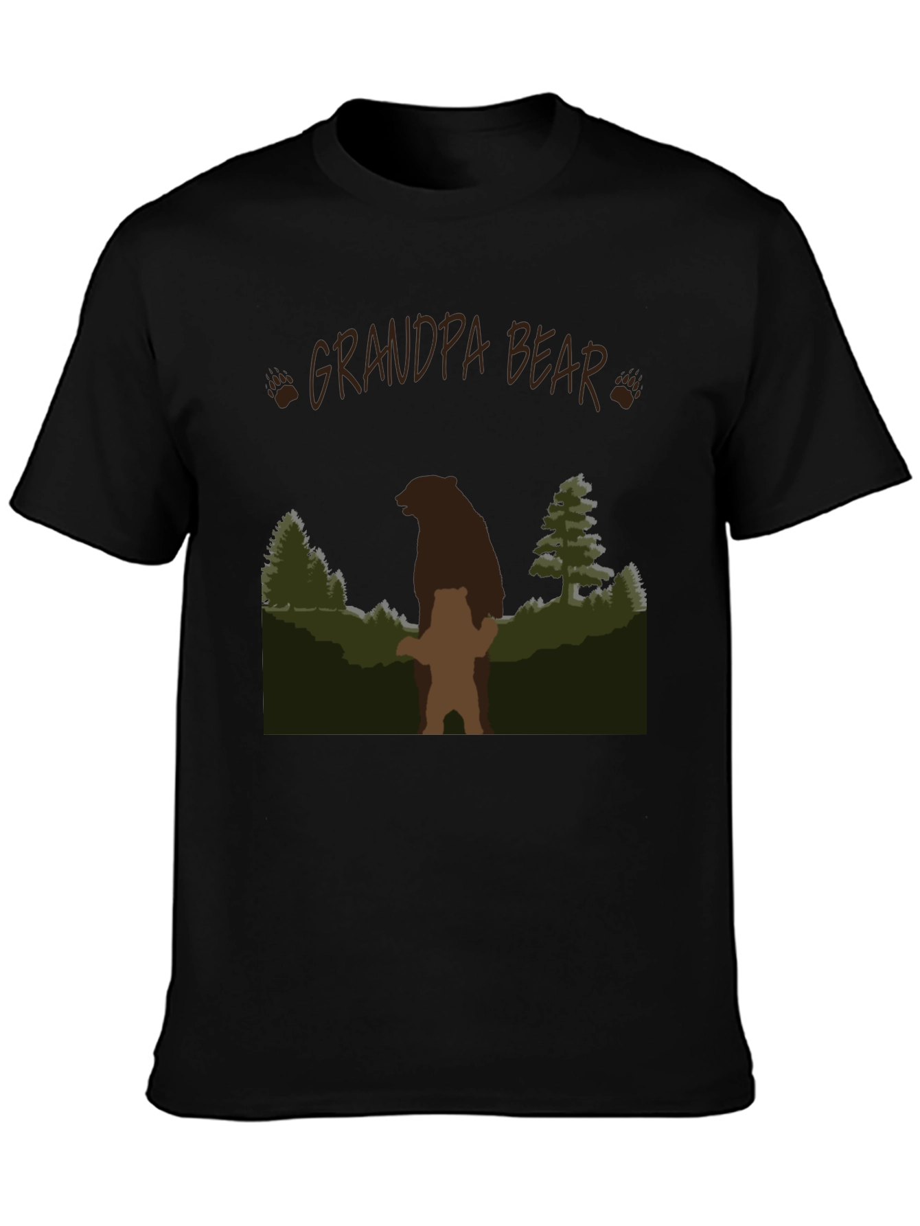 Grandpa Bear T-Shirt - Fathers Day Gift