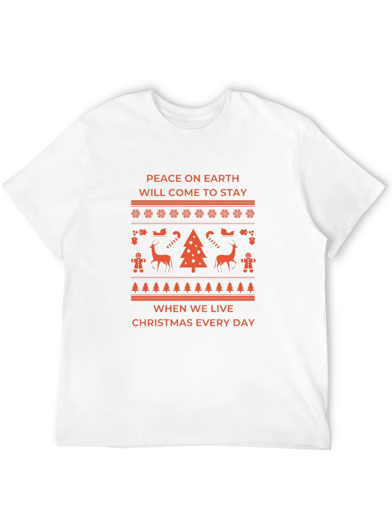 Peace on Earth Christmas T-Shirt