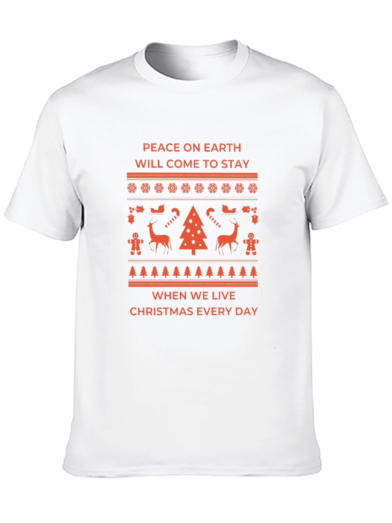Peace on Earth Christmas T-Shirt
