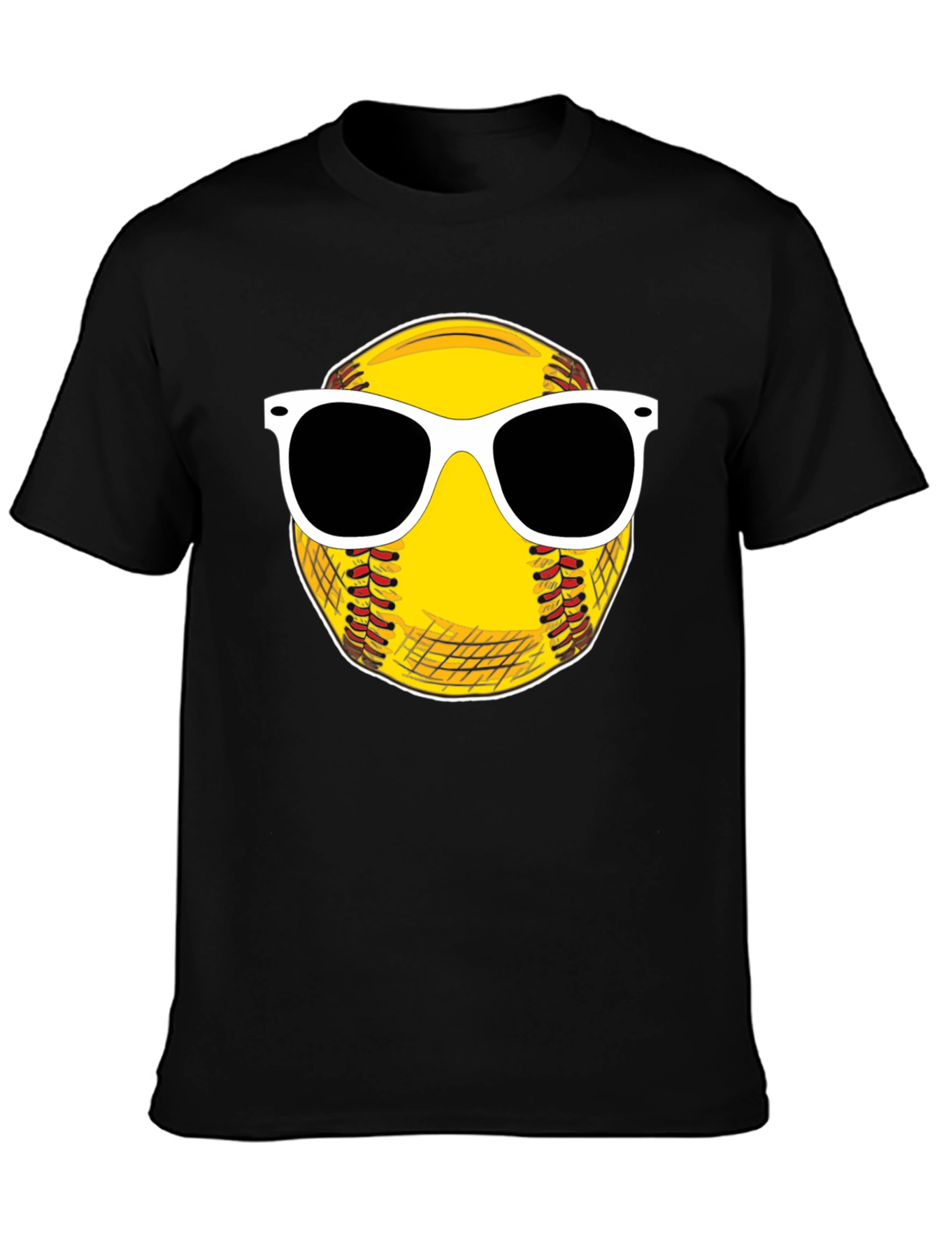 Cool Softball Sunglasses T-Shirt