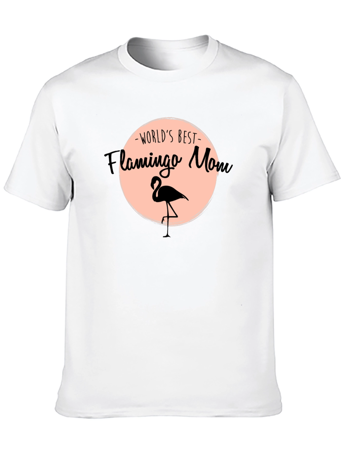 Worlds Best Flamingo Mom Graphic Tee