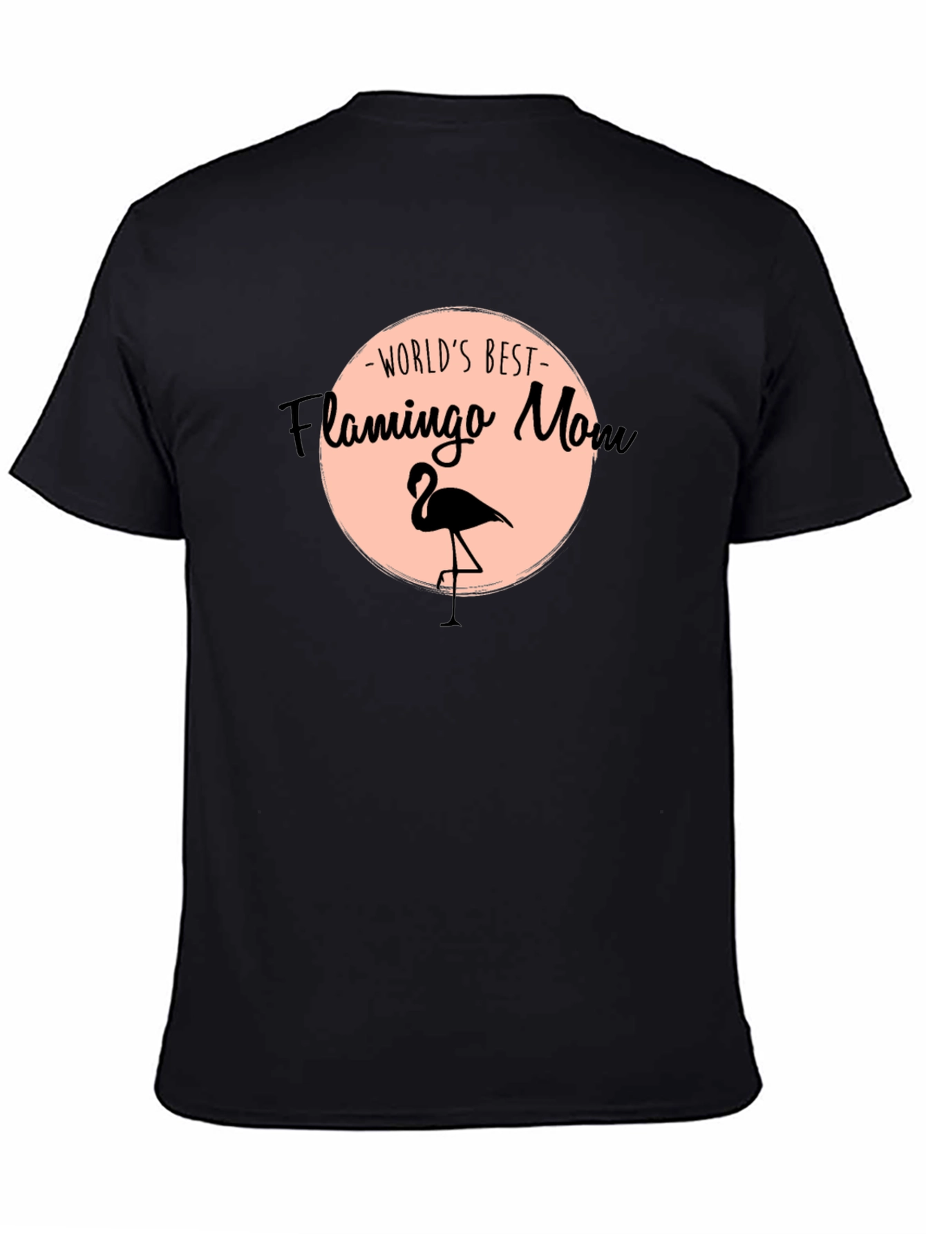 Worlds Best Flamingo Mom Graphic Tee