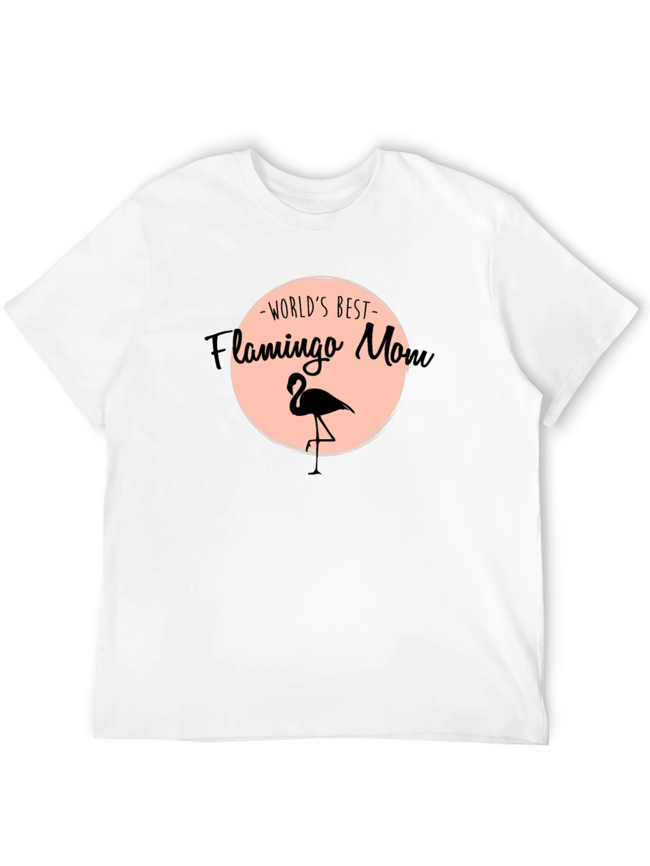 Worlds Best Flamingo Mom Graphic Tee