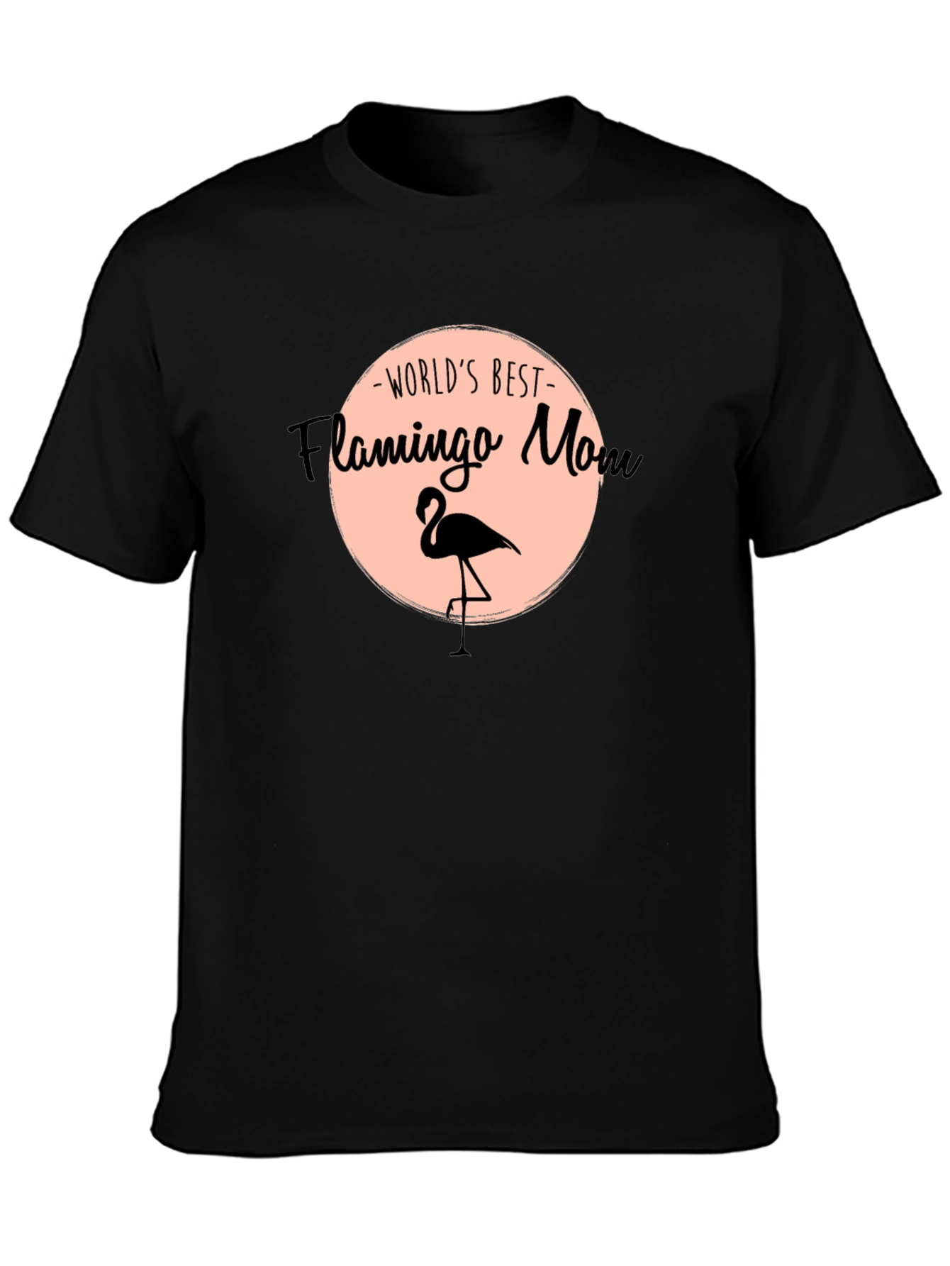 Worlds Best Flamingo Mom Graphic Tee