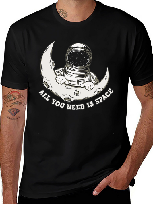 Astronaut Moon Space T-Shirt