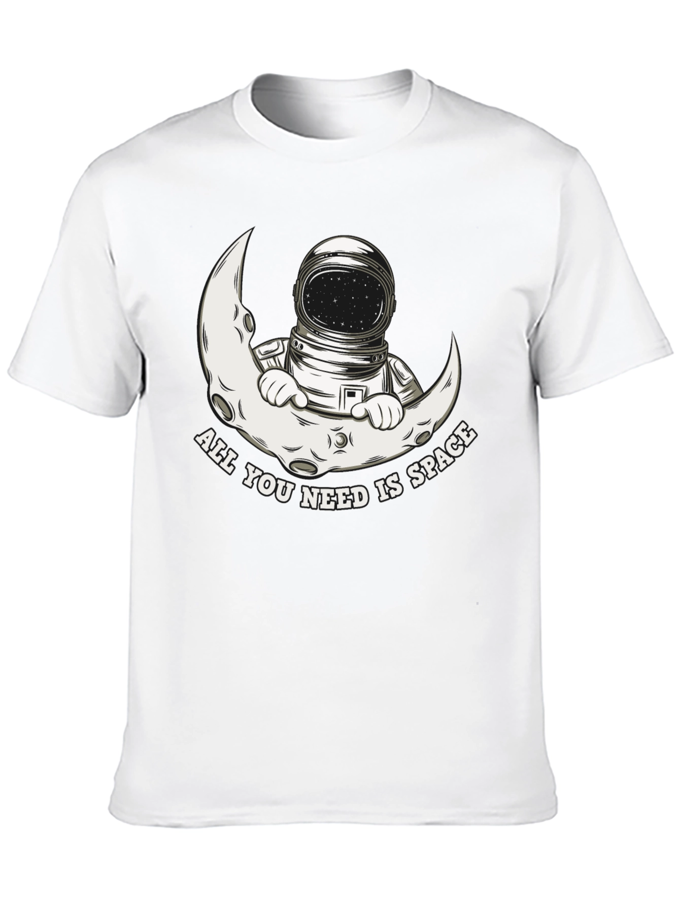 Astronaut Moon Space T-Shirt