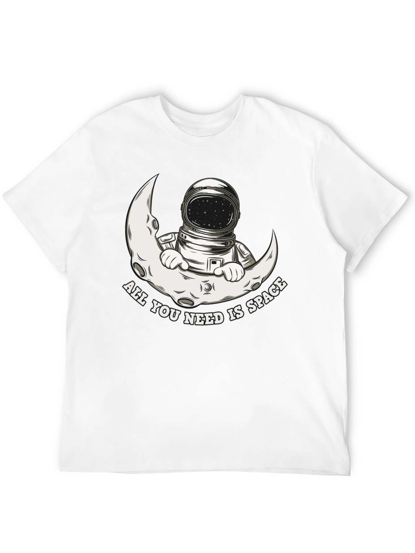 Astronaut Moon Space T-Shirt