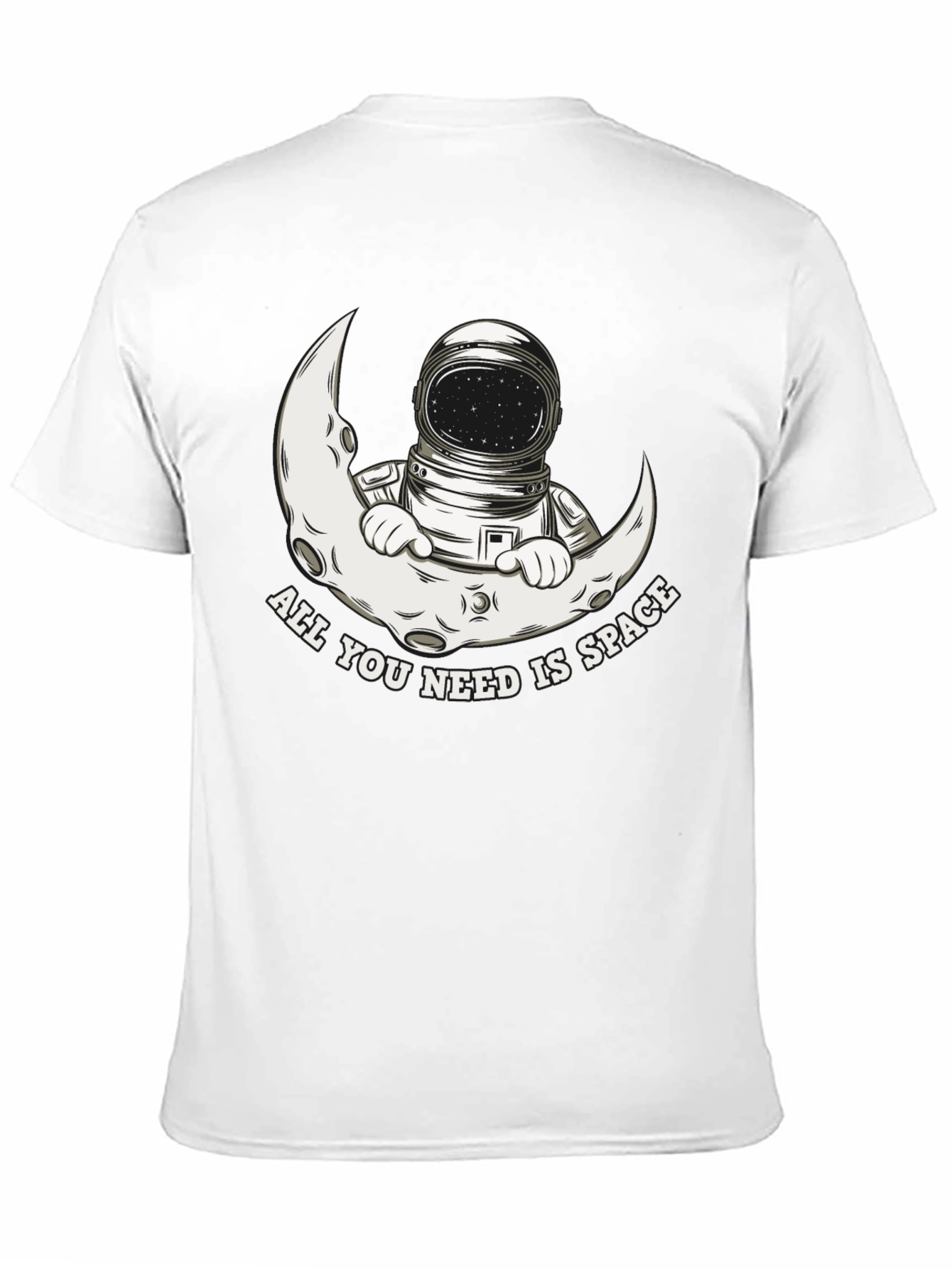 Astronaut Moon Space T-Shirt