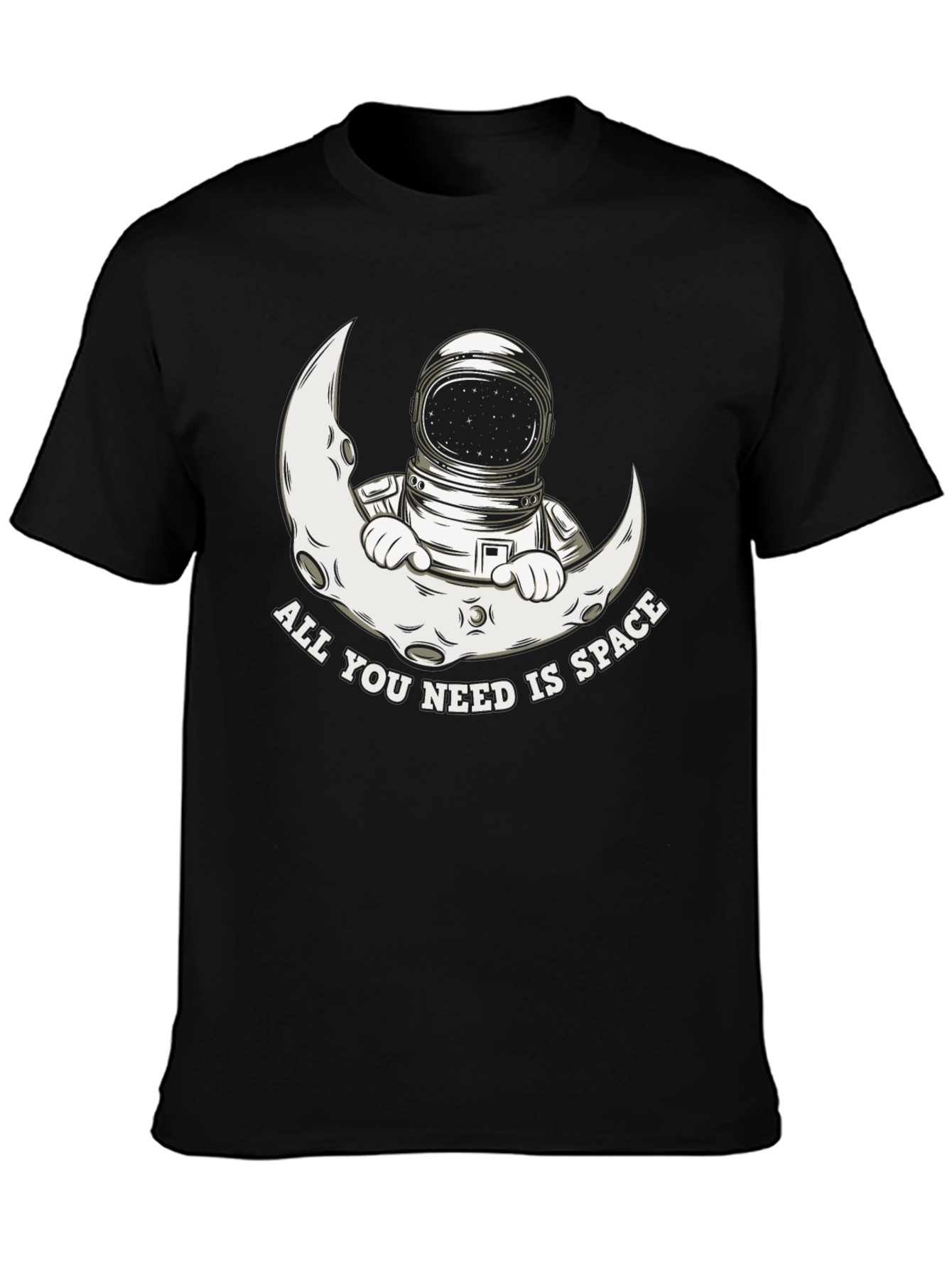 Astronaut Moon Space T-Shirt