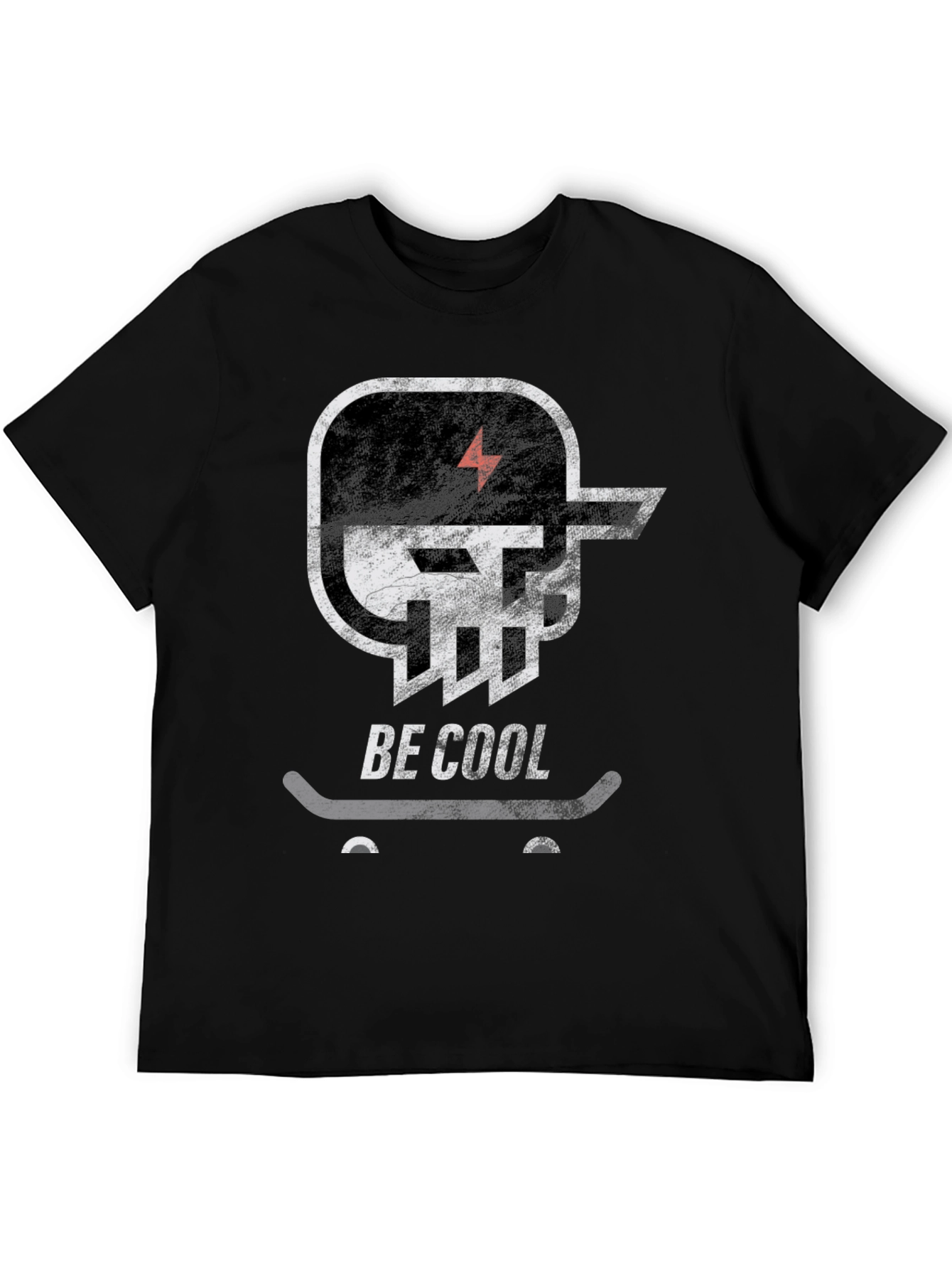 Be Cool Skateboard T-Shirt - Graphic Tee