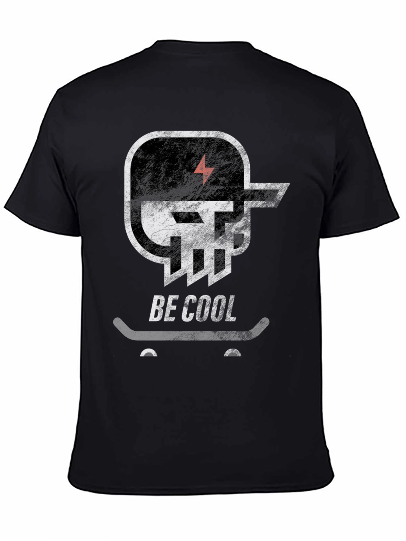 Be Cool Skateboard T-Shirt - Graphic Tee