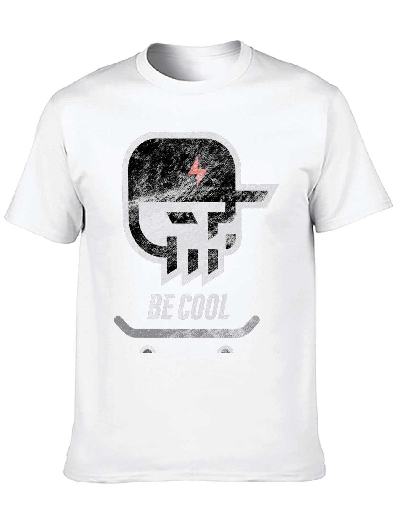 Be Cool Skateboard T-Shirt - Graphic Tee