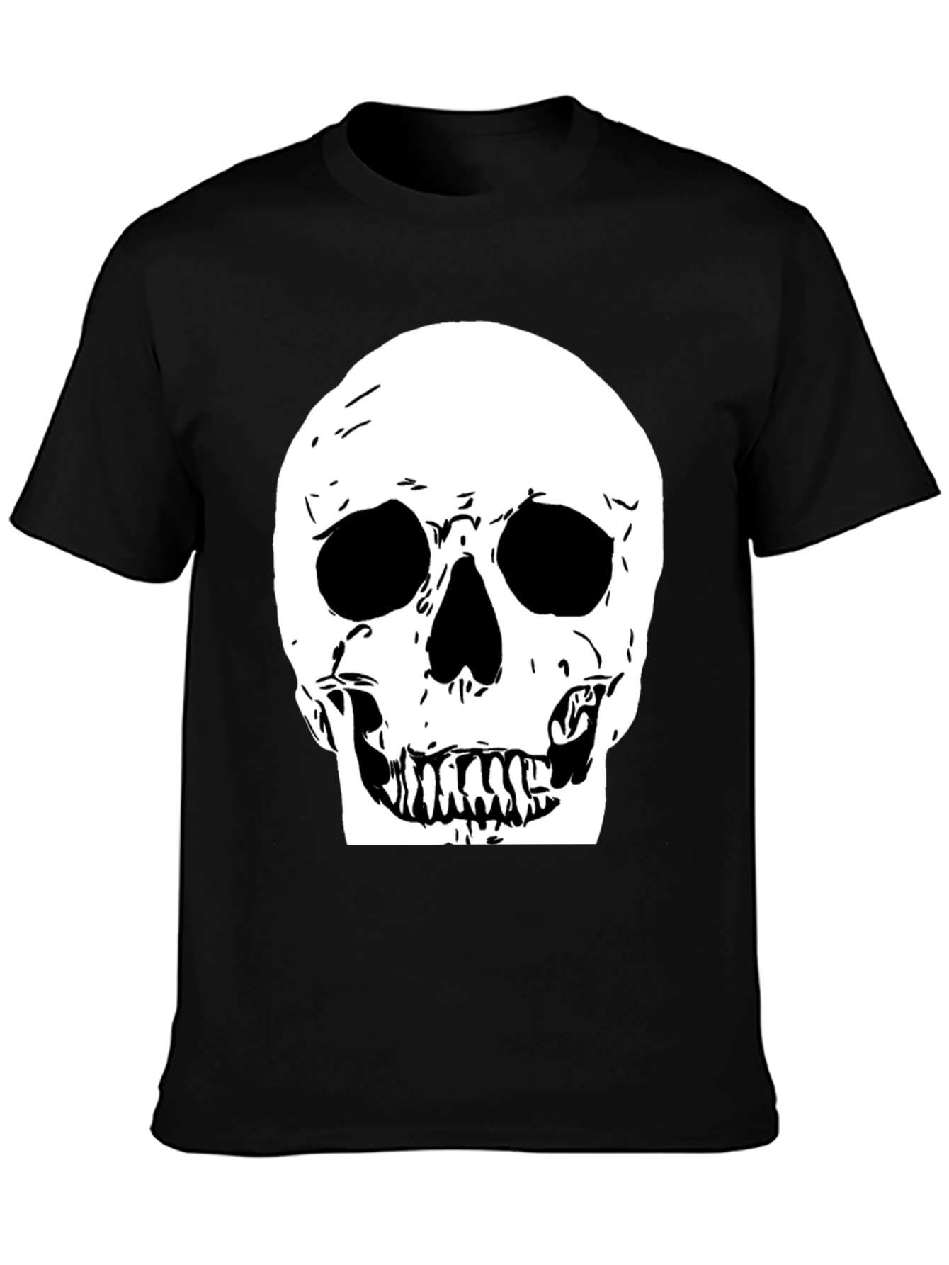 Skull Graphic Black Tee