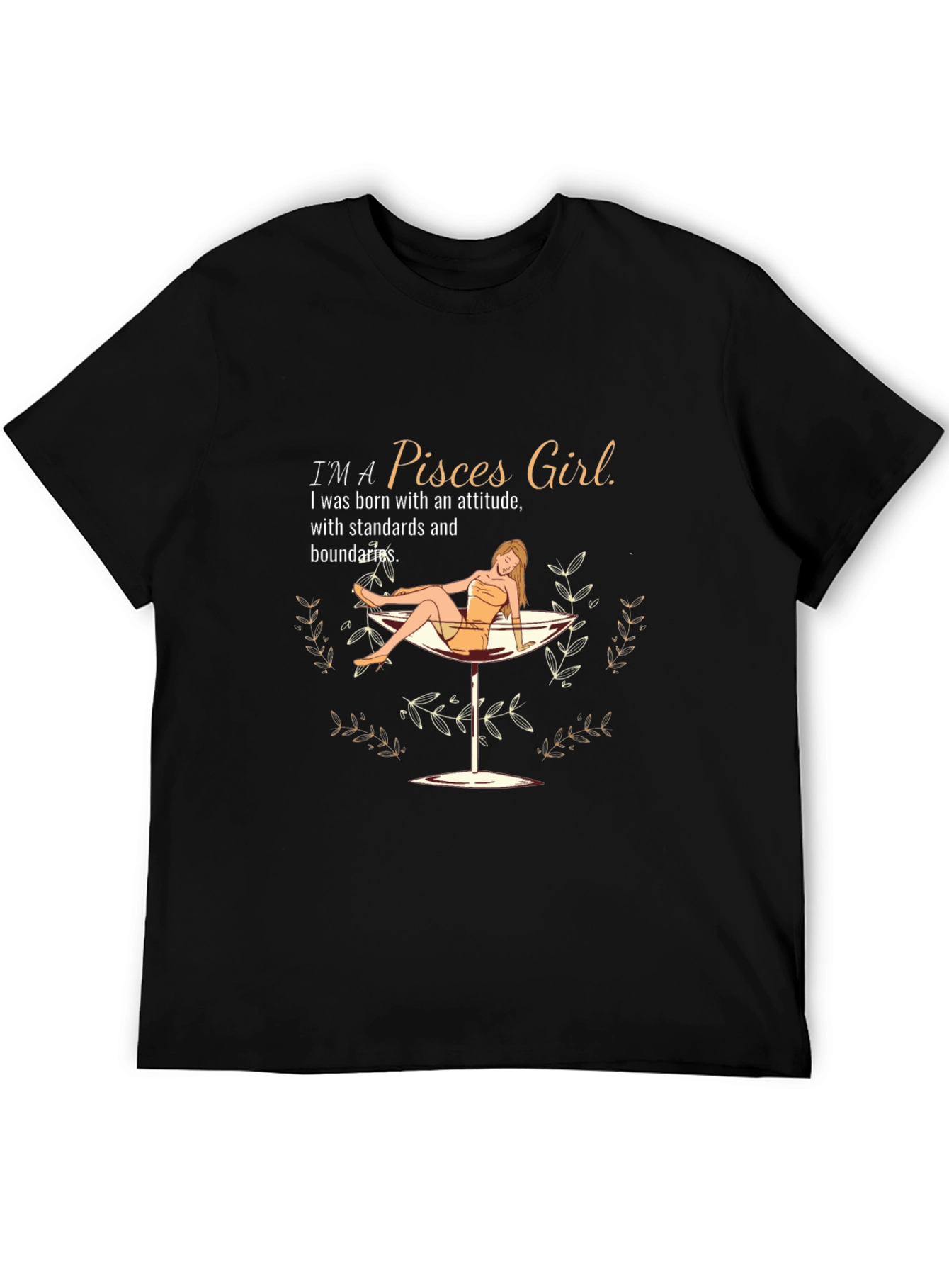 Pisces Girl T-Shirt - Attitude & Standards