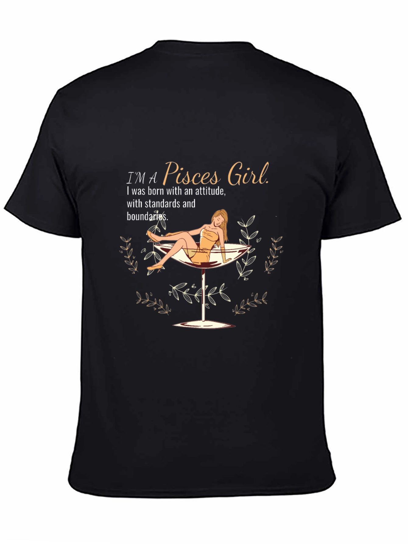 Pisces Girl T-Shirt - Attitude & Standards