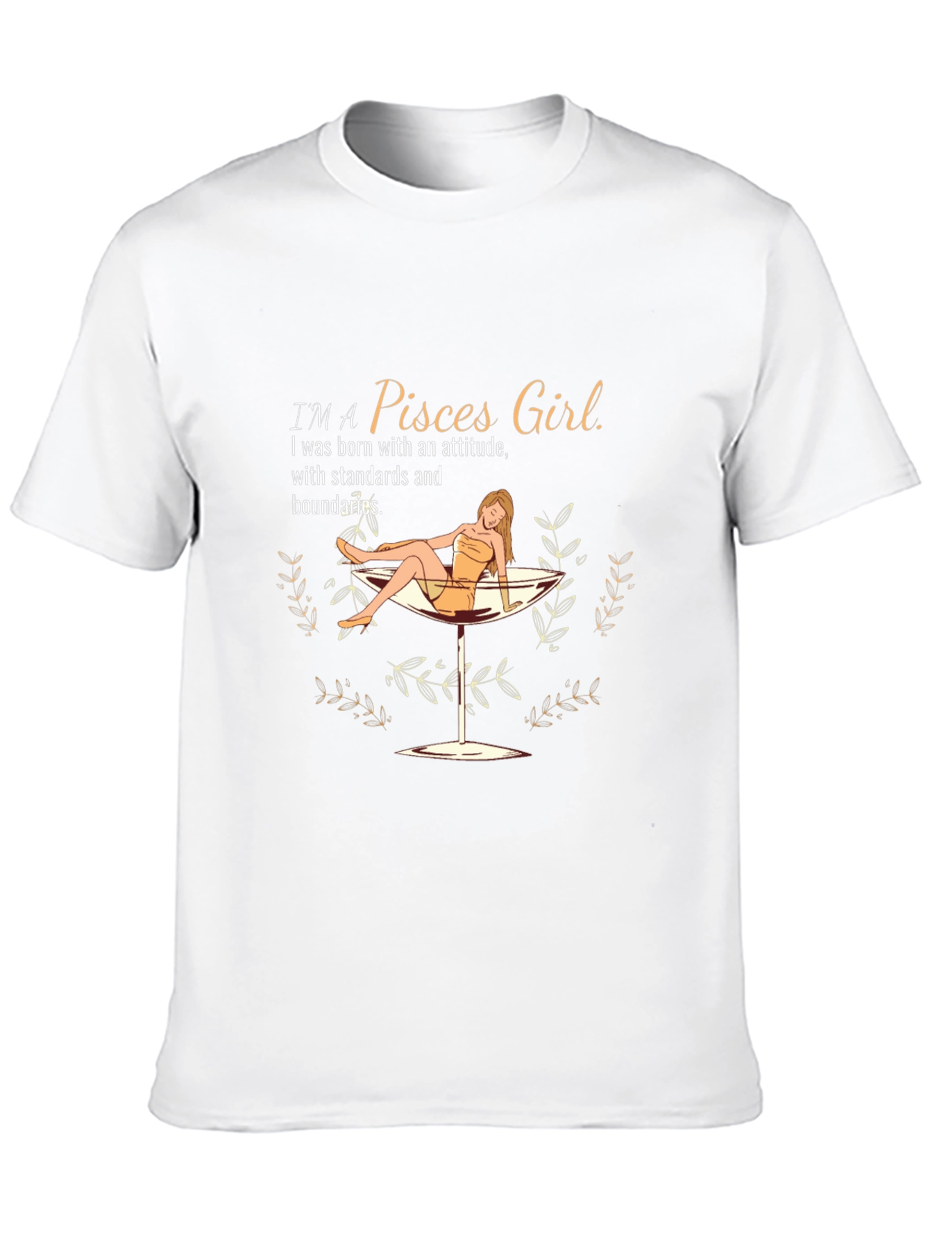 Pisces Girl T-Shirt - Attitude & Standards